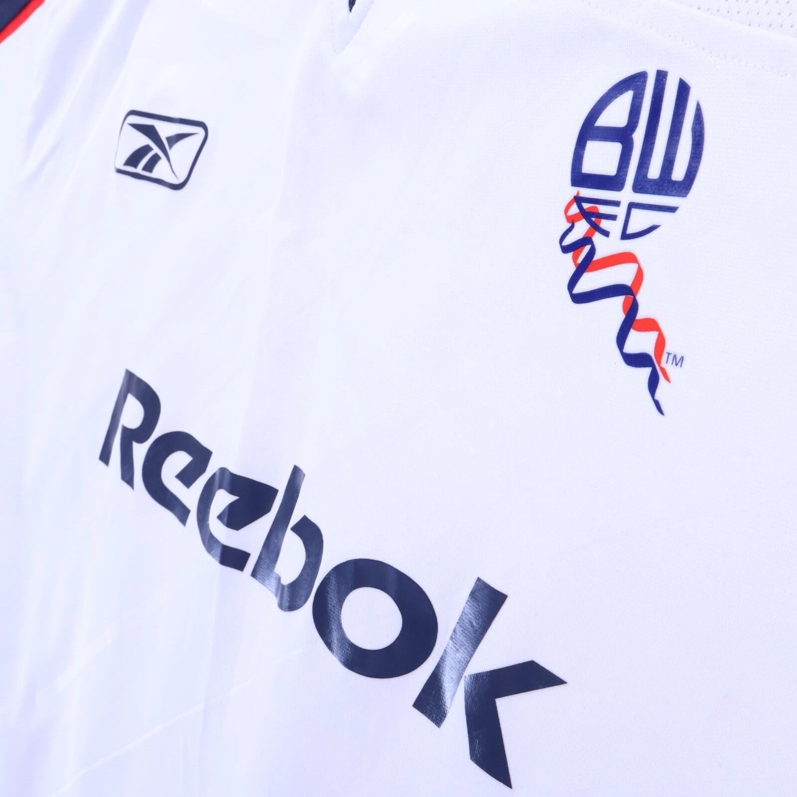Bolton Wanderers Fc Okocha #10 2005/06 Home Shirt - XL