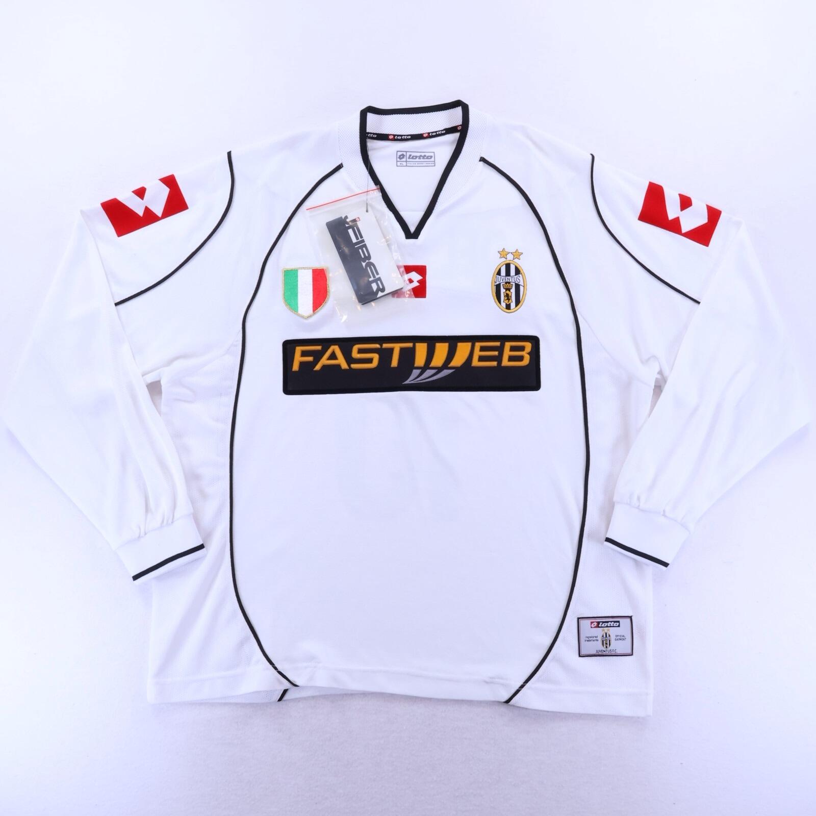 *NWT* Juventus Del Piero #10 2002/03 Away Shirt - Long Sleeve - XL