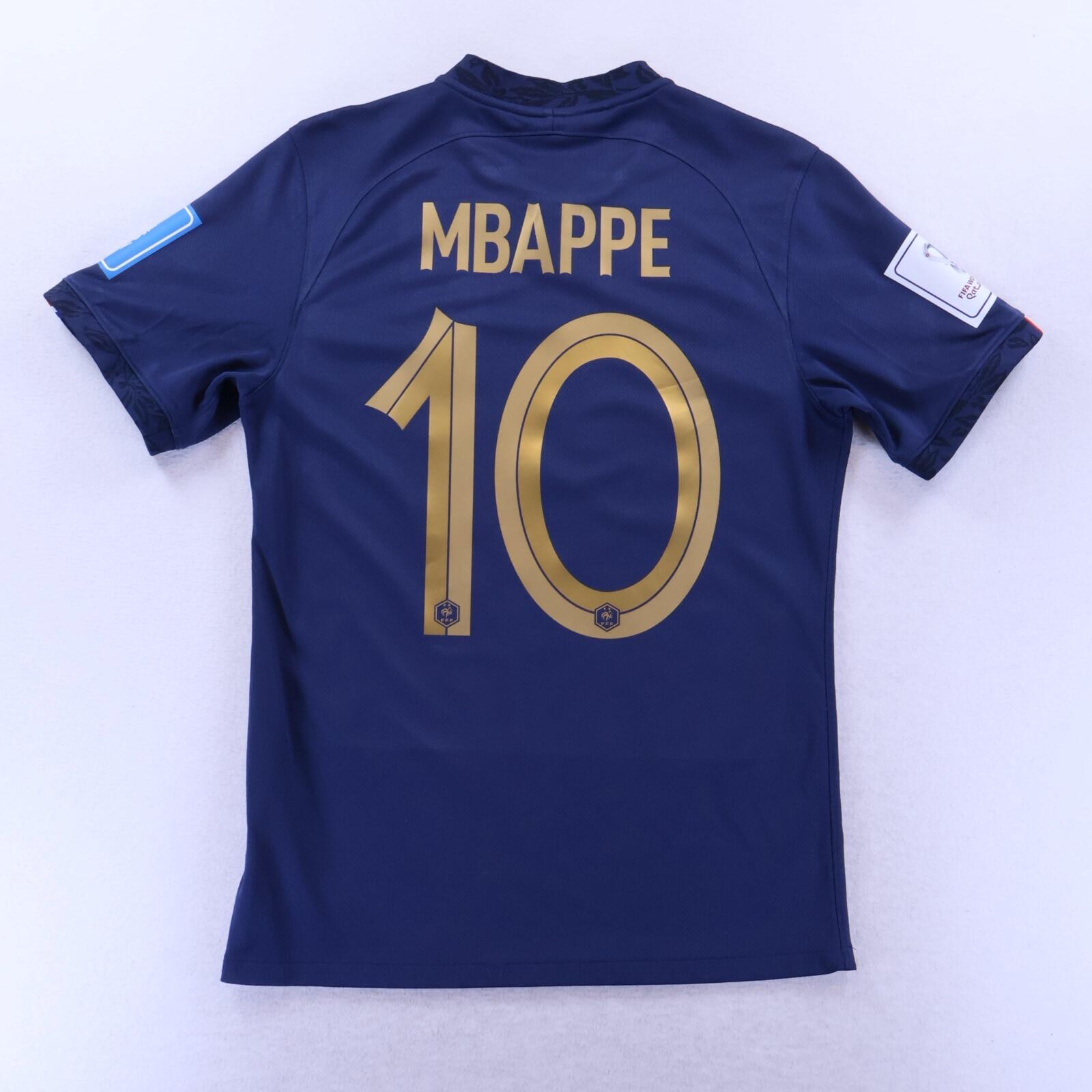 *MINT* France Mbappé #10 2022/23 Home Shirt - S