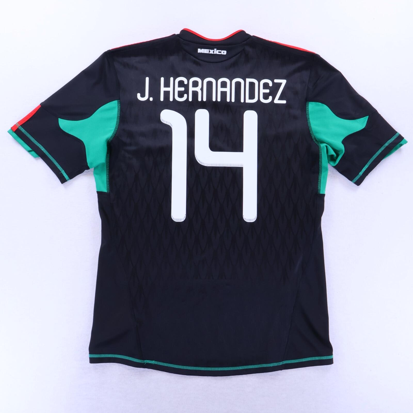 Mexico J. Hernandez #14 2010/11 Away Shirt - M