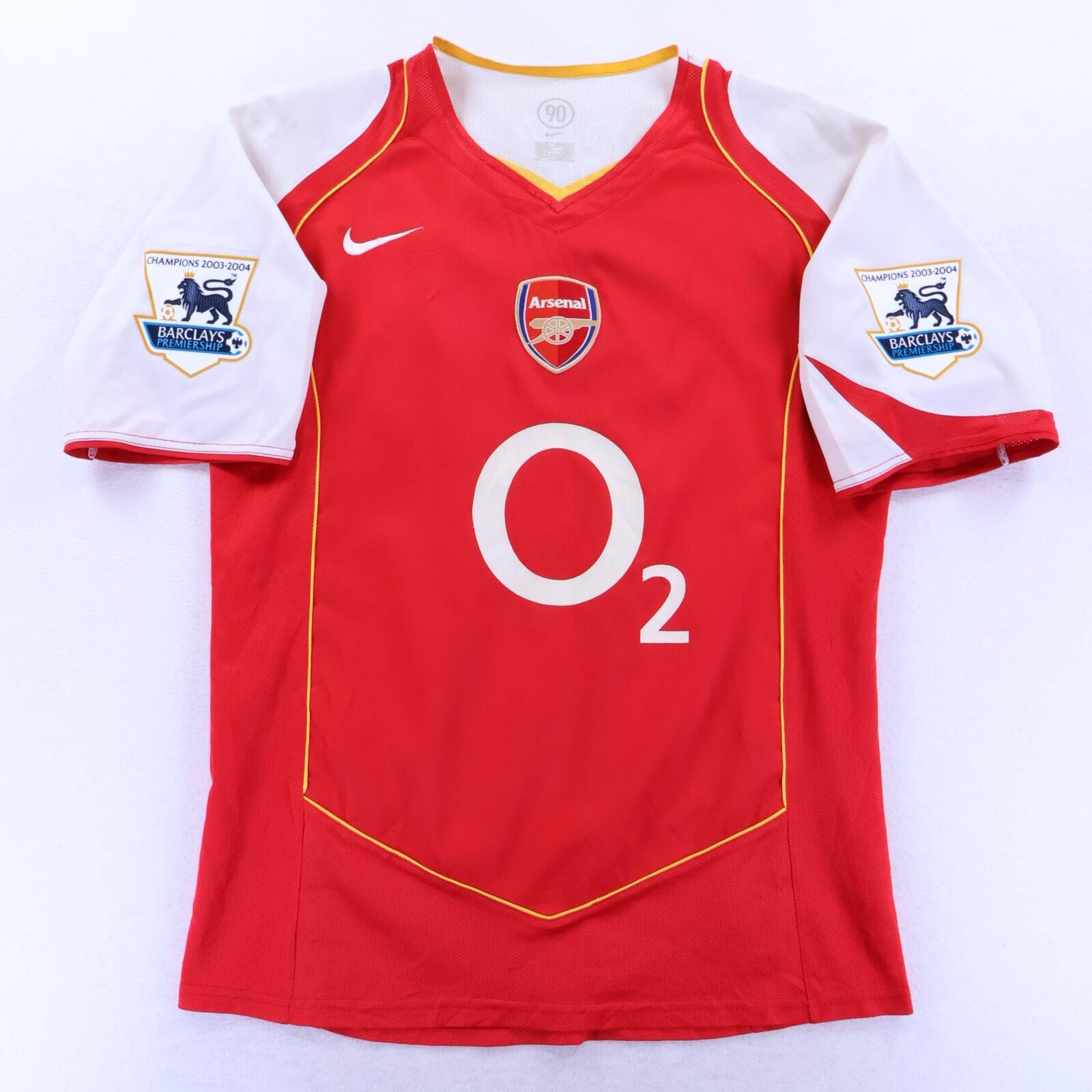 Arsenal Bergkamp #10 2004/05 Home Shirt - M