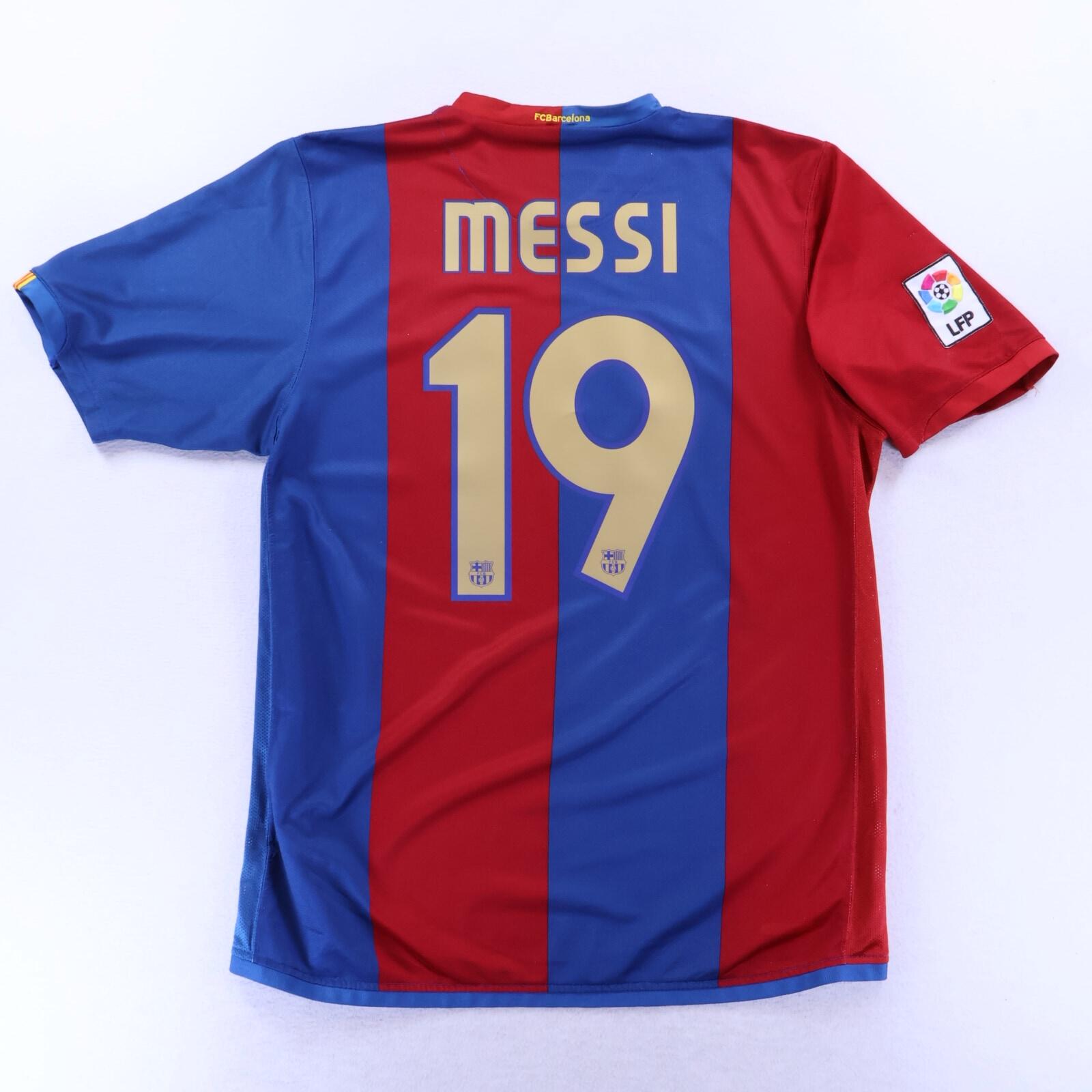 Barcelona Messi #19 2006/07 Home Shirt - L