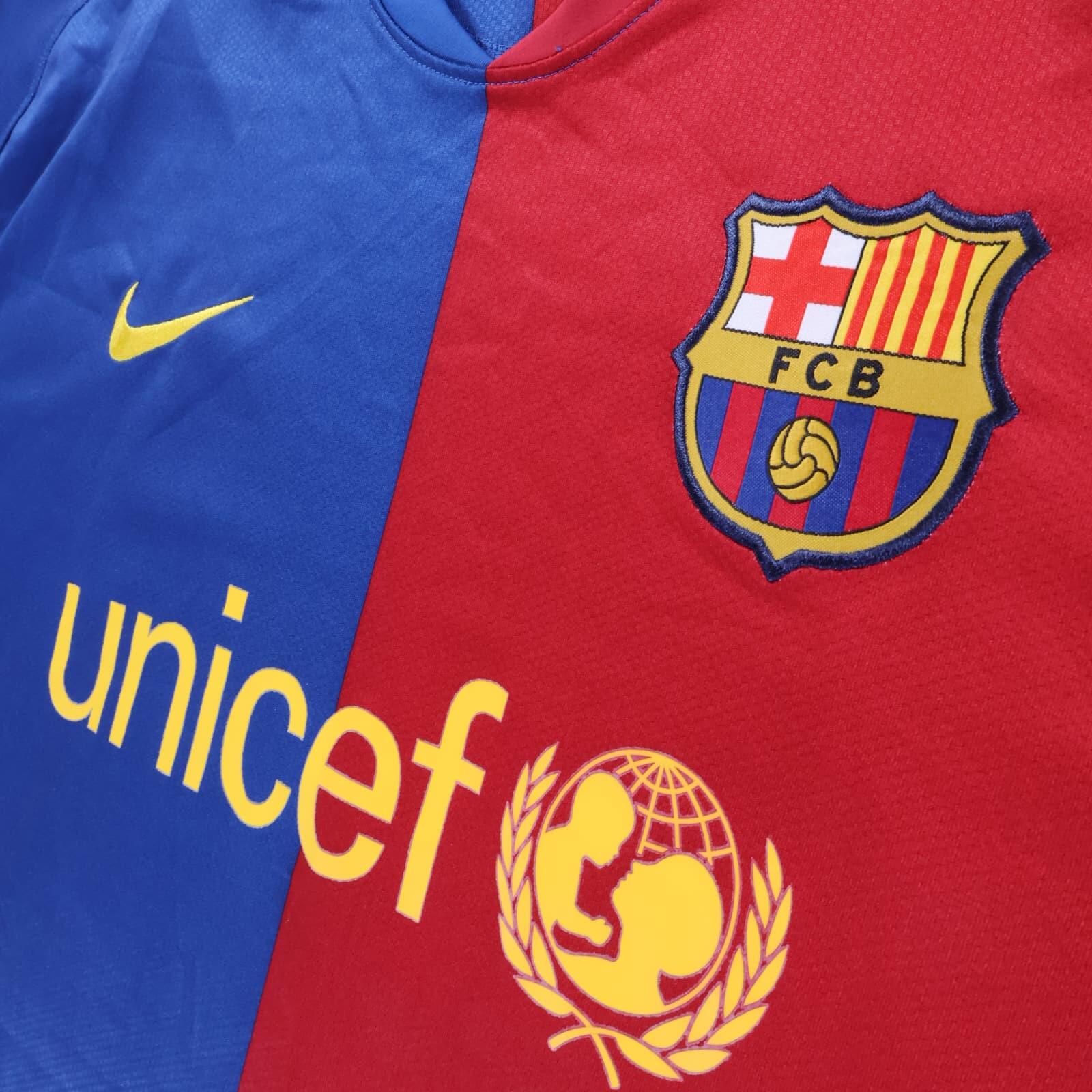 *MINT* Barcelona Messi #10 2008/09 Home Shirt - XL