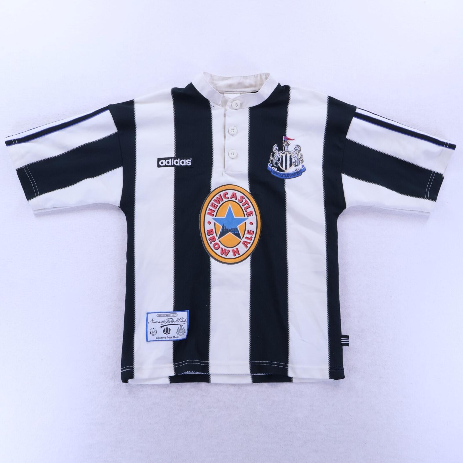 Newcastle United Lee #7 1995/97 Home Shirt - YOUTH - XS