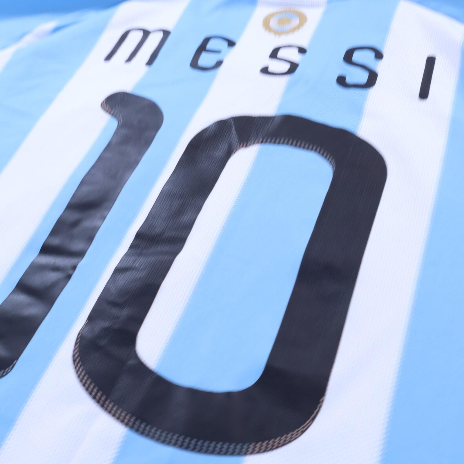 Argentina Messi #10 2010/11 Home Shirt - XL