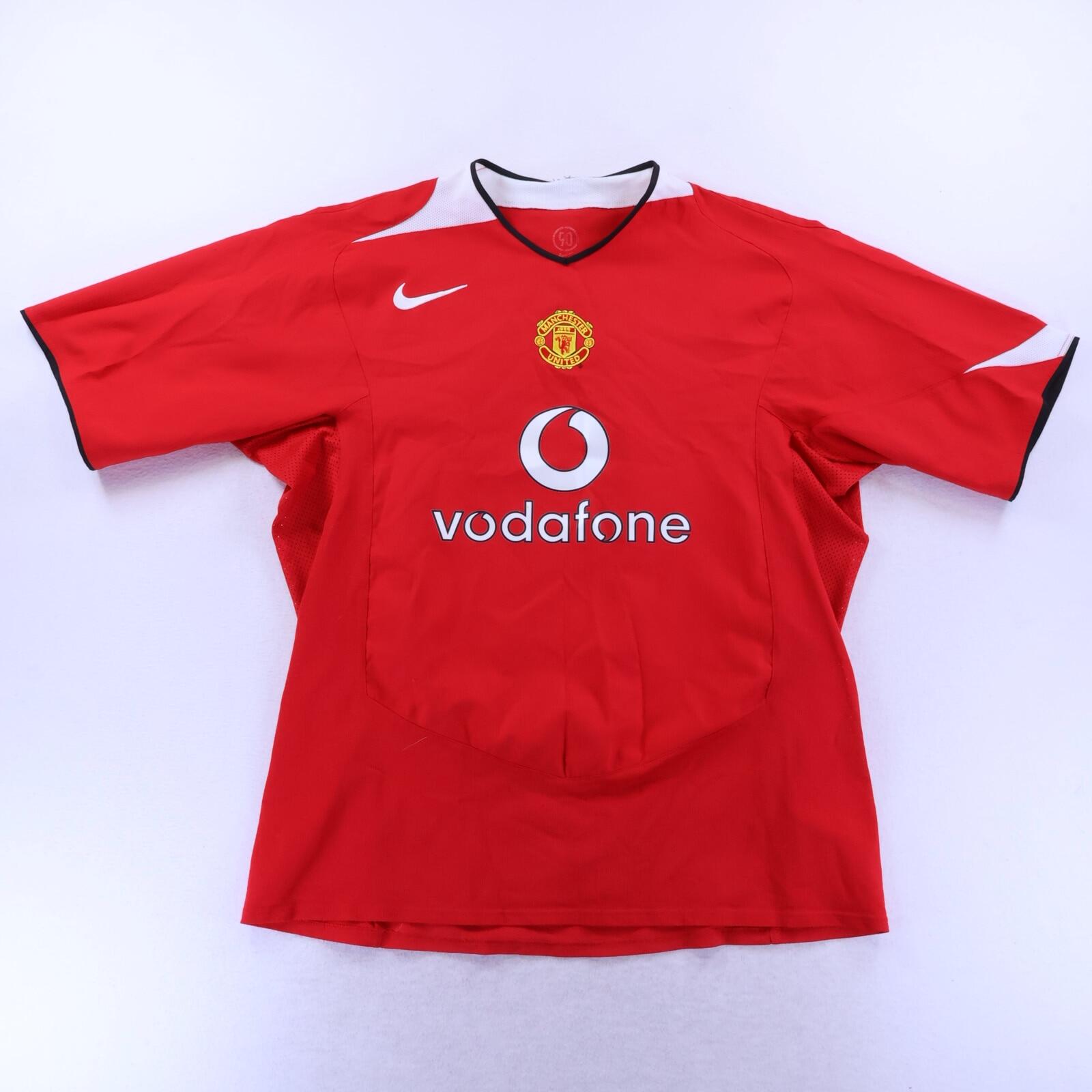Manchester United V. Nistelrooy #10 2004/06 Home Shirt - XL
