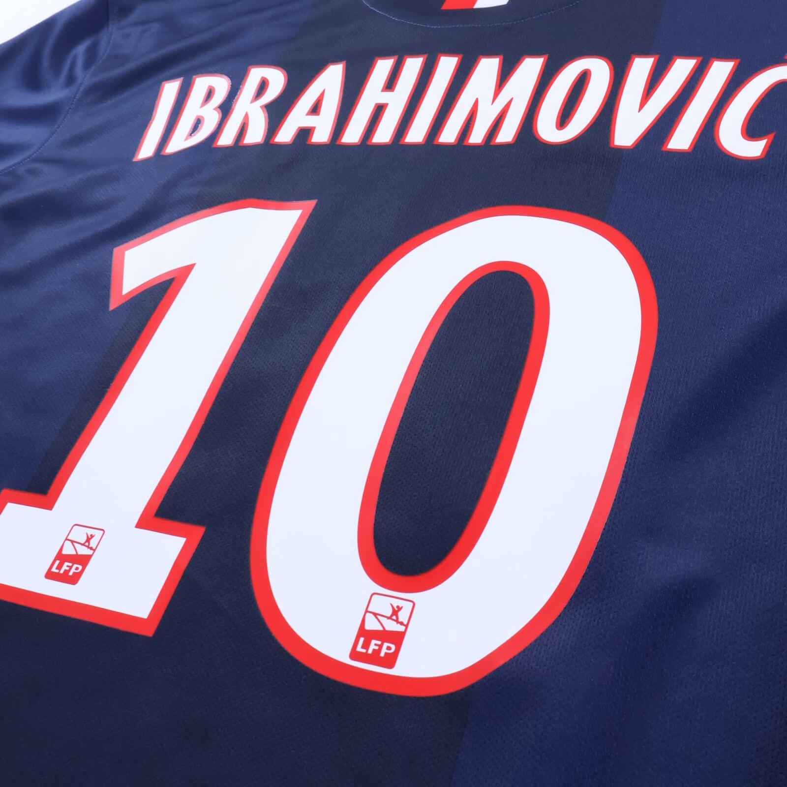 *NWT* Paris Saint-Germain F.C Ibrahimović #10 2014/15 Home Shirt - M