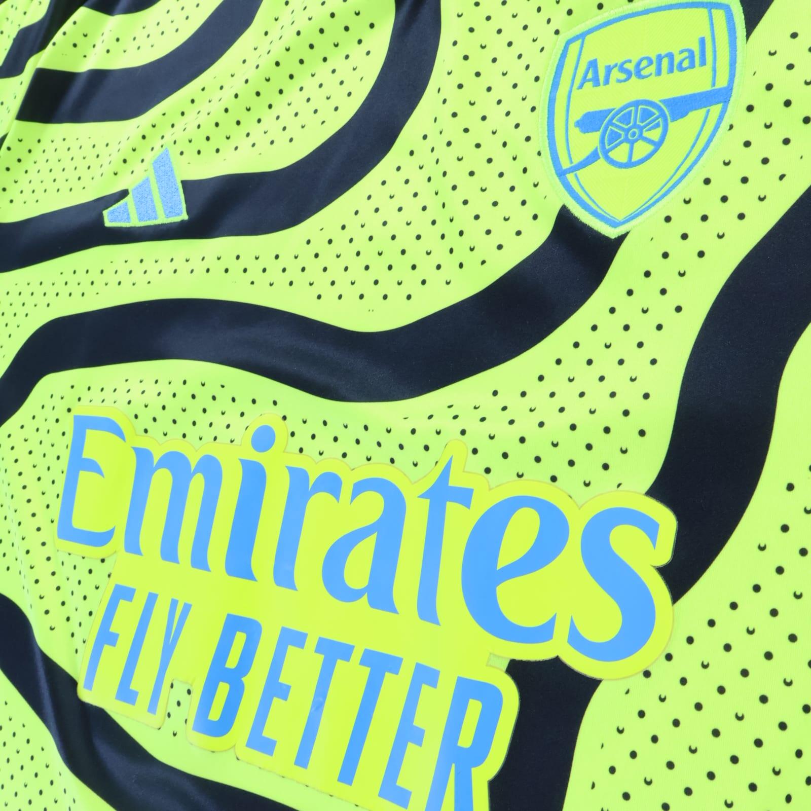 Arsenal Rice #41 2023/24 Away Shirt - 3XL