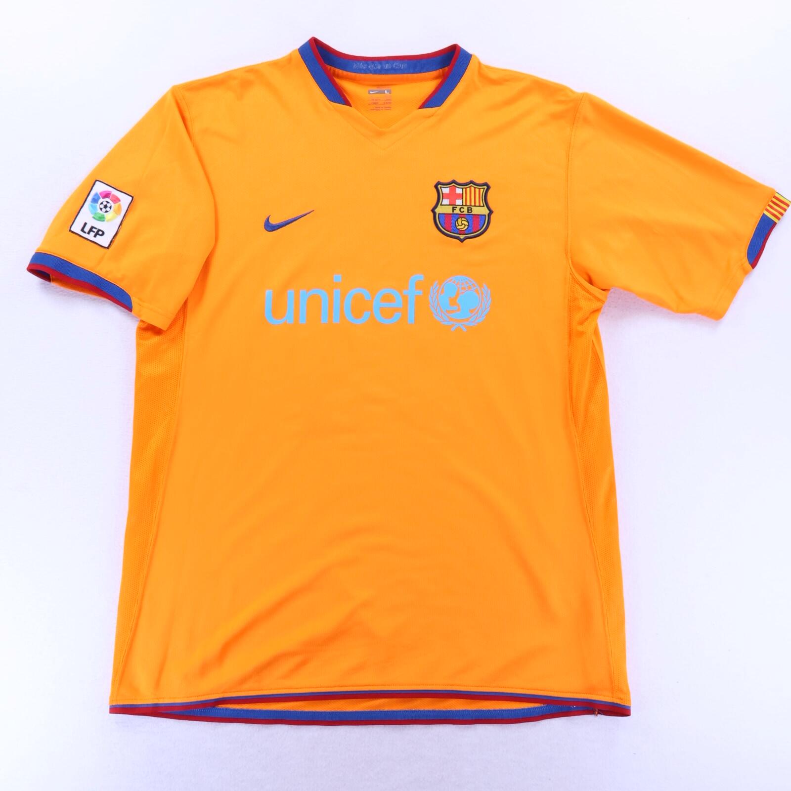 Barcelona Ronaldinho #10 2006/08 Away Shirt - L