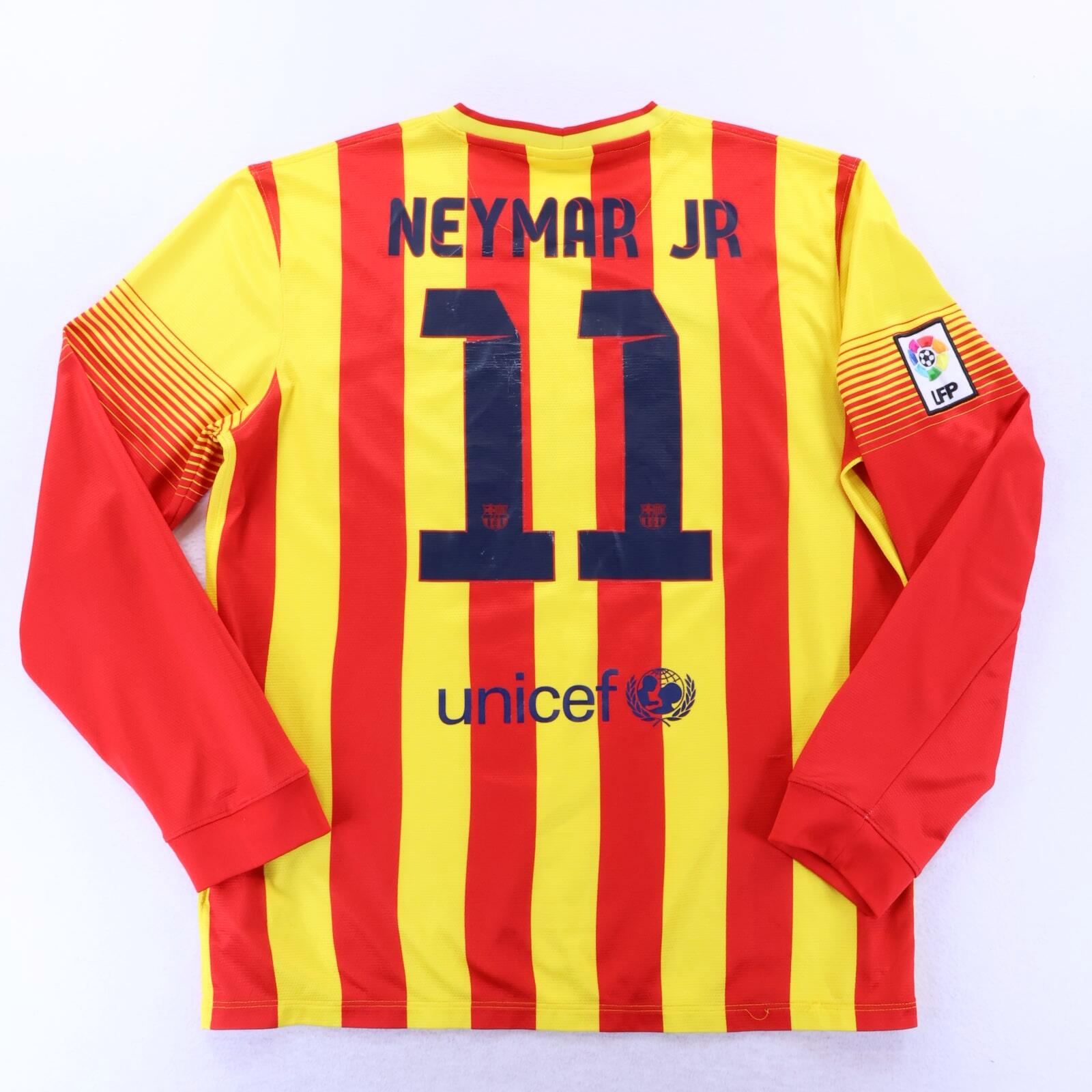 Barcelona Neymar Jr #11 2013/15 Away Shirt - L