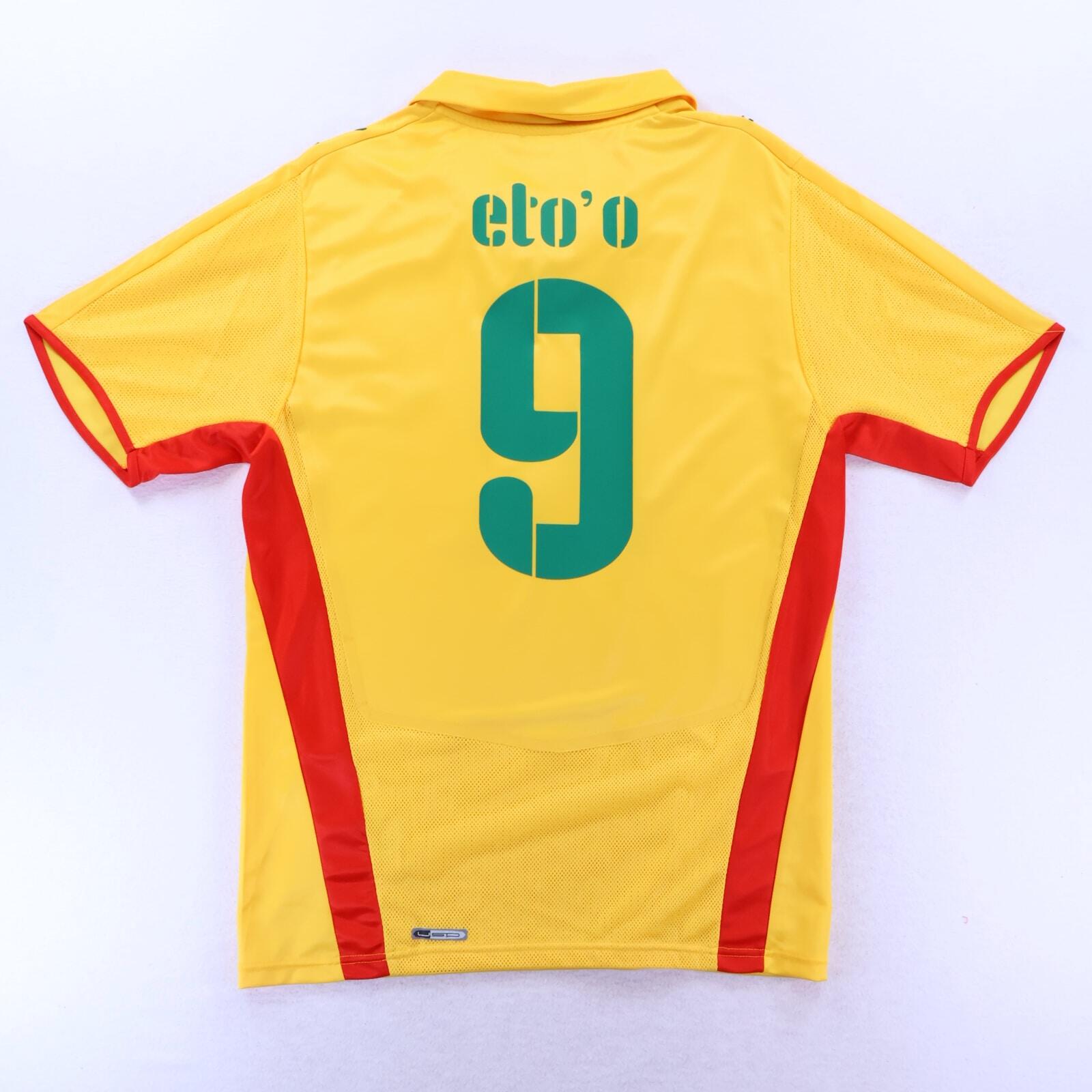Cameroon Eto'O #9 2008/09 Away Shirt - M