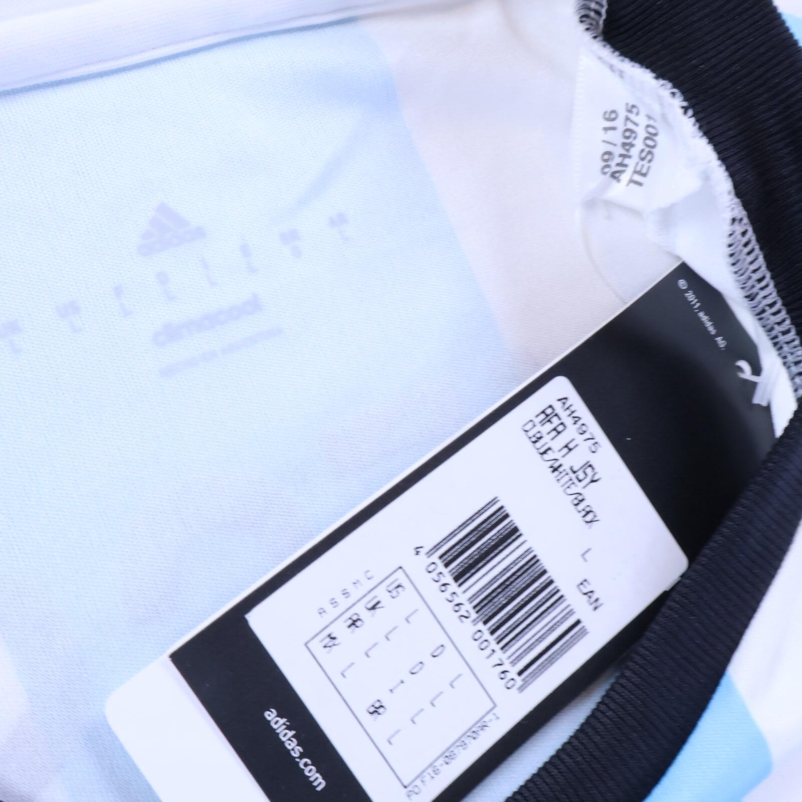 *NWT* Argentina Messi #10 2016 Home Shirt - L