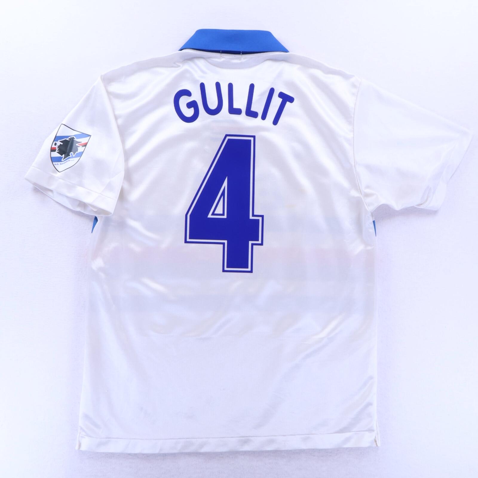 Sampdoria Gullit #4 1992/94 Away Shirt - L