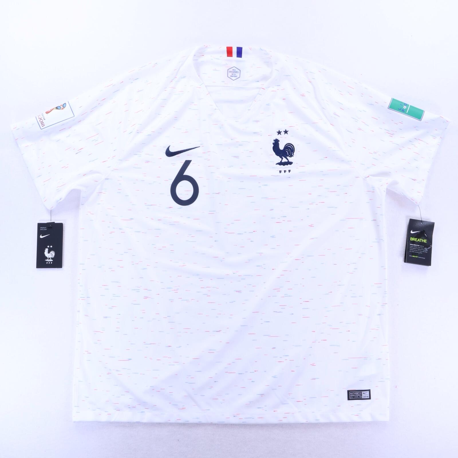 *NWT* France Pogba #6 2018/19 Away Shirt - 2XL