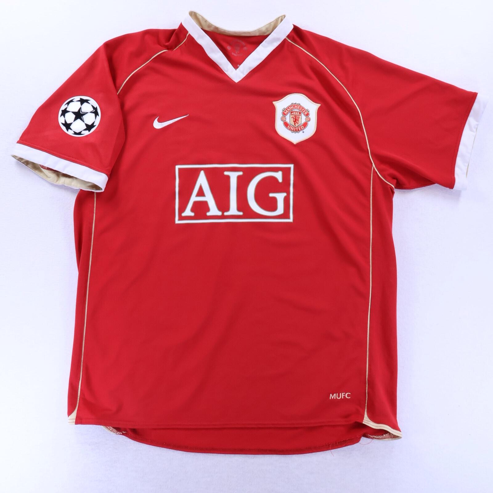 *MINT* Manchester United Ronaldo #7 2006/07 Home Shirt - XL