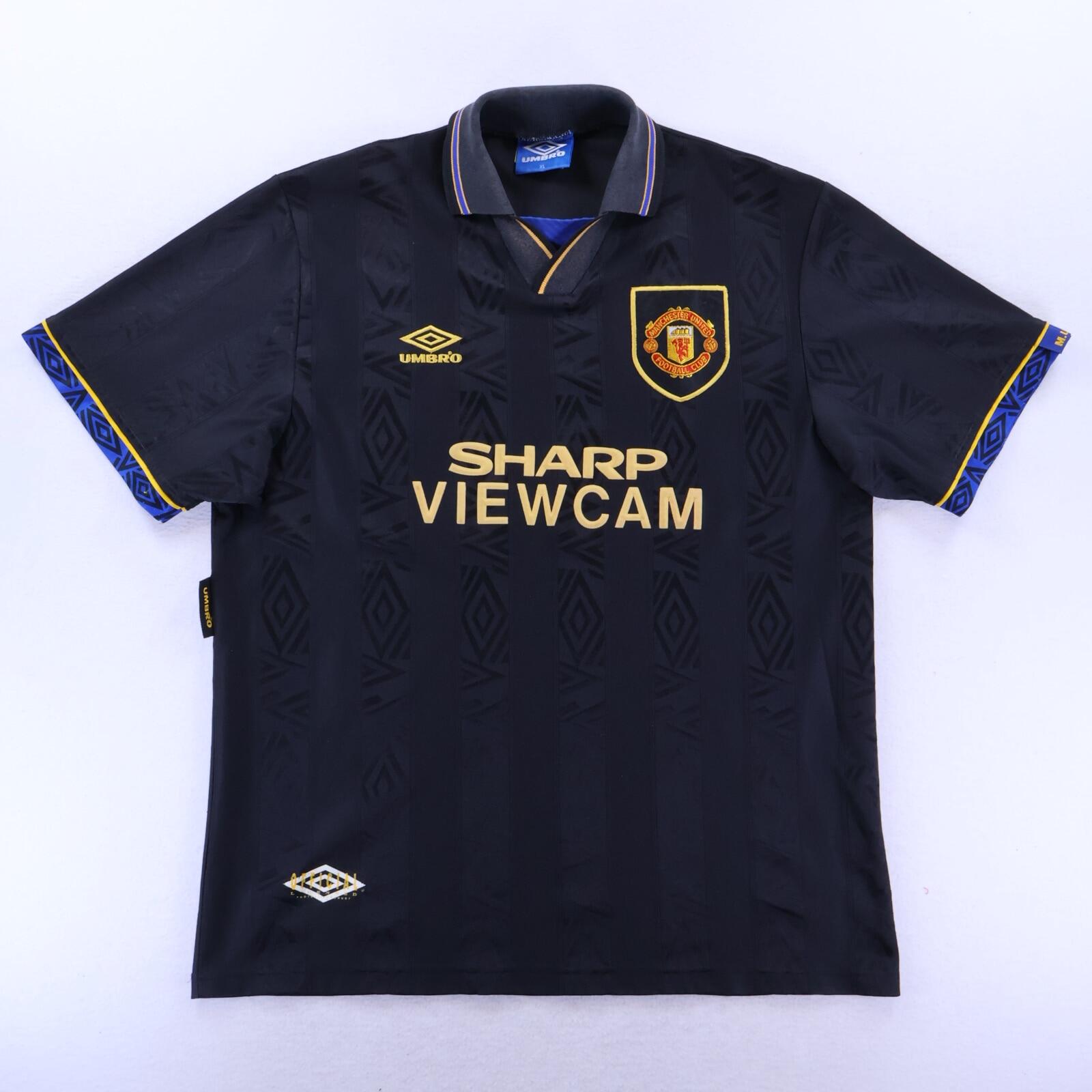 Manchester United Cantona #7 1993/95 Away Shirt - XL