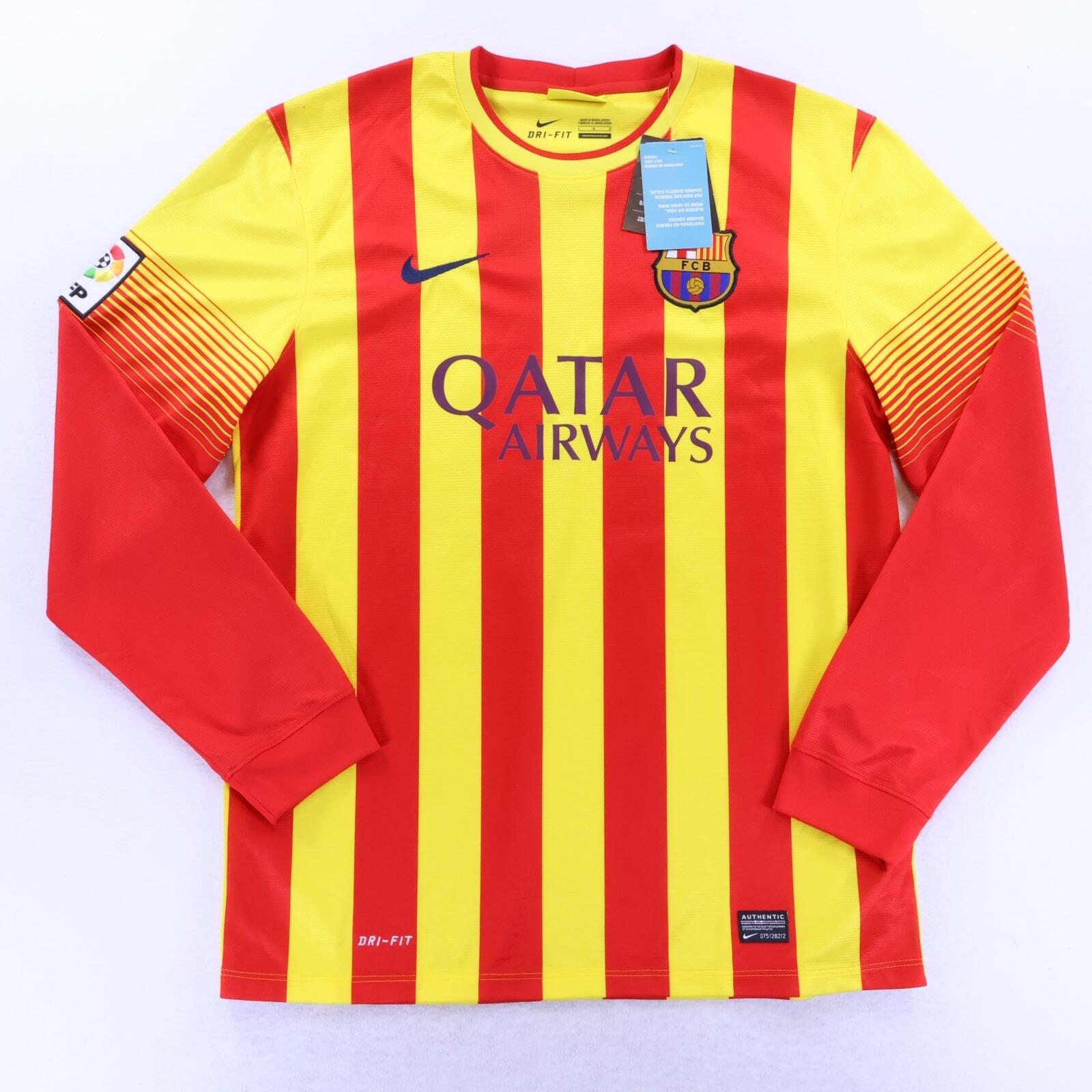 *NWT* Barcelona Messi #10 2013/14 Away Shirt - L