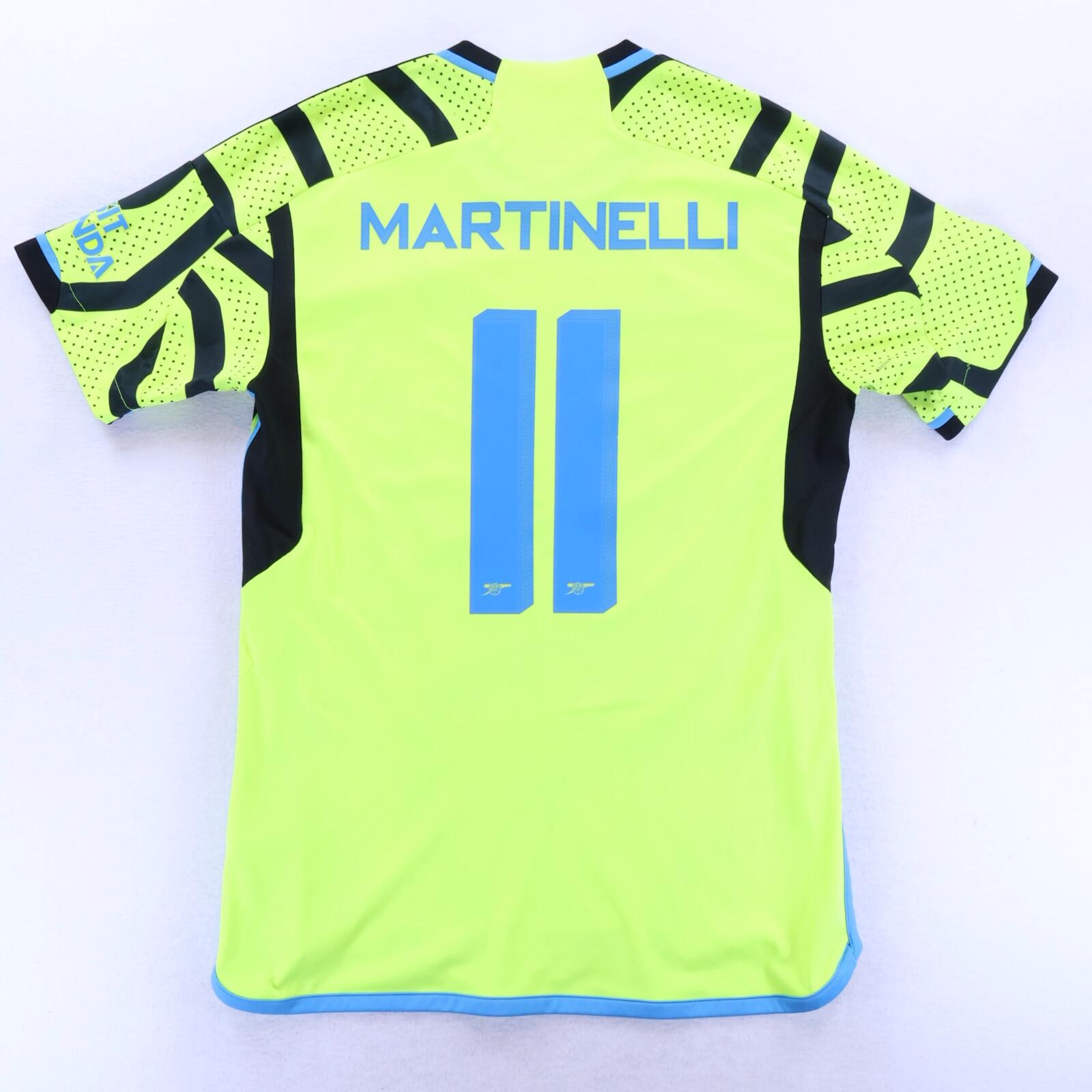 Arsenal Martinelli #11 2023/24 Away Shirt - M