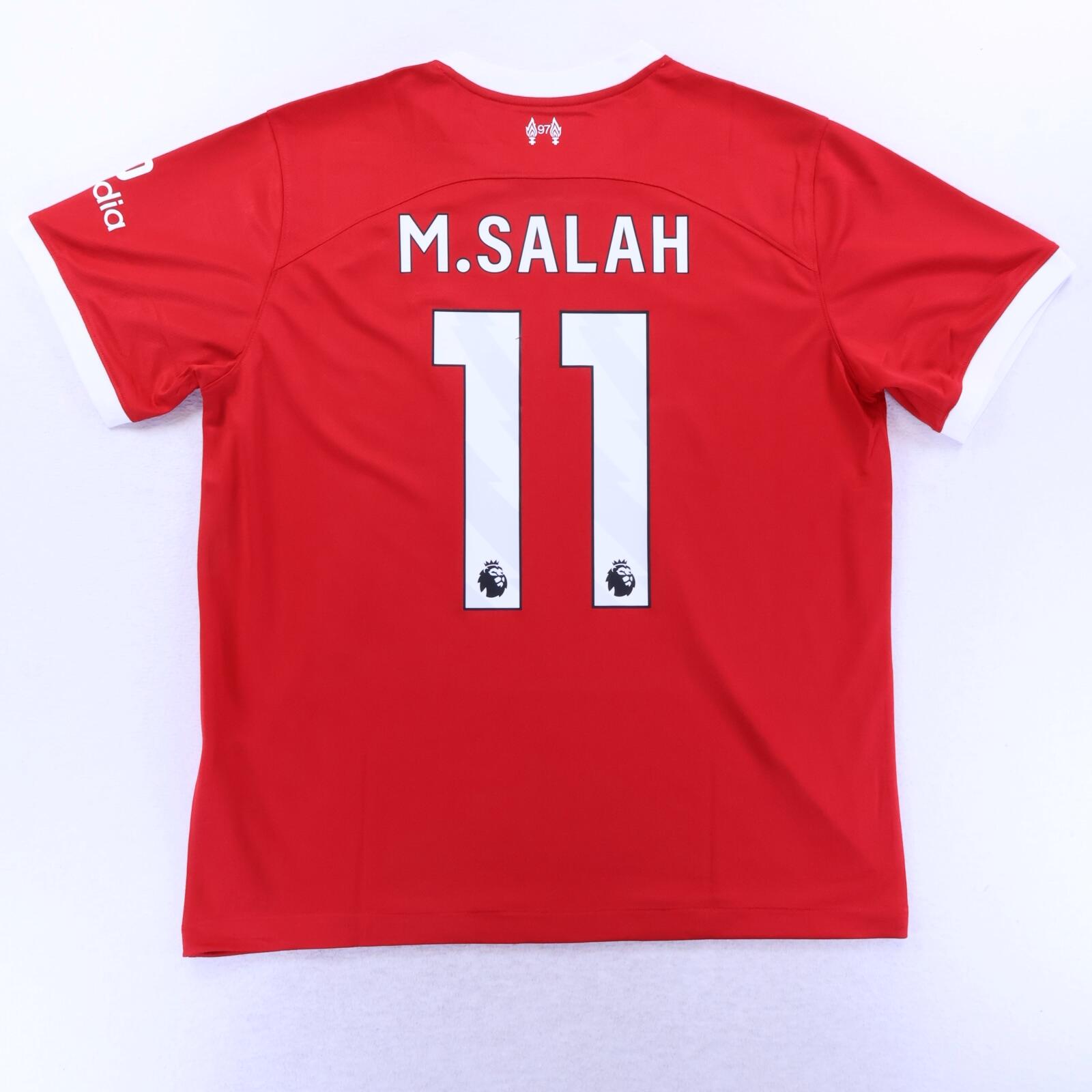 Liverpool F.C M. Salah #11 2023/24 Home Shirt - L