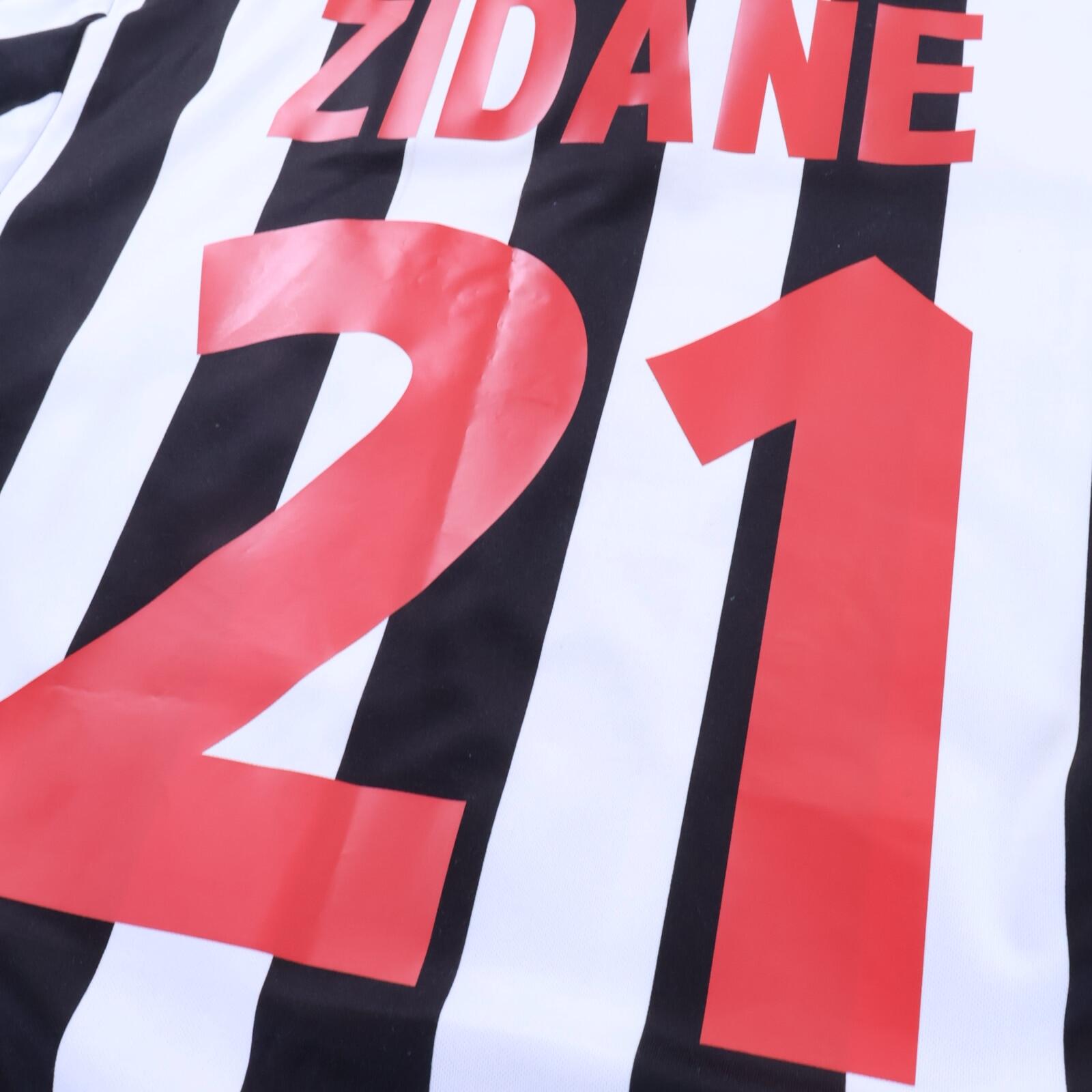 Juventus Zidane #21 1998/99 Home Shirt - M