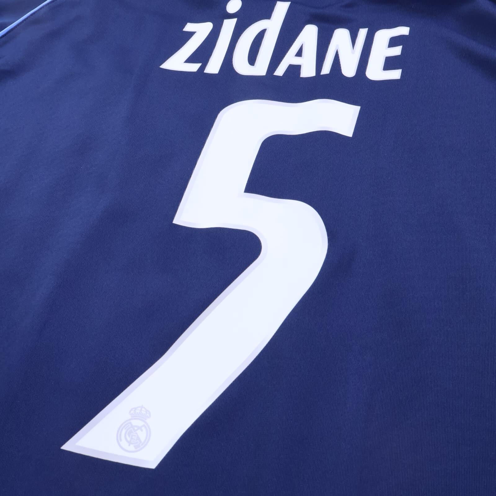 Real Madrid Zidane #5 2005/06 Away Shirt - L
