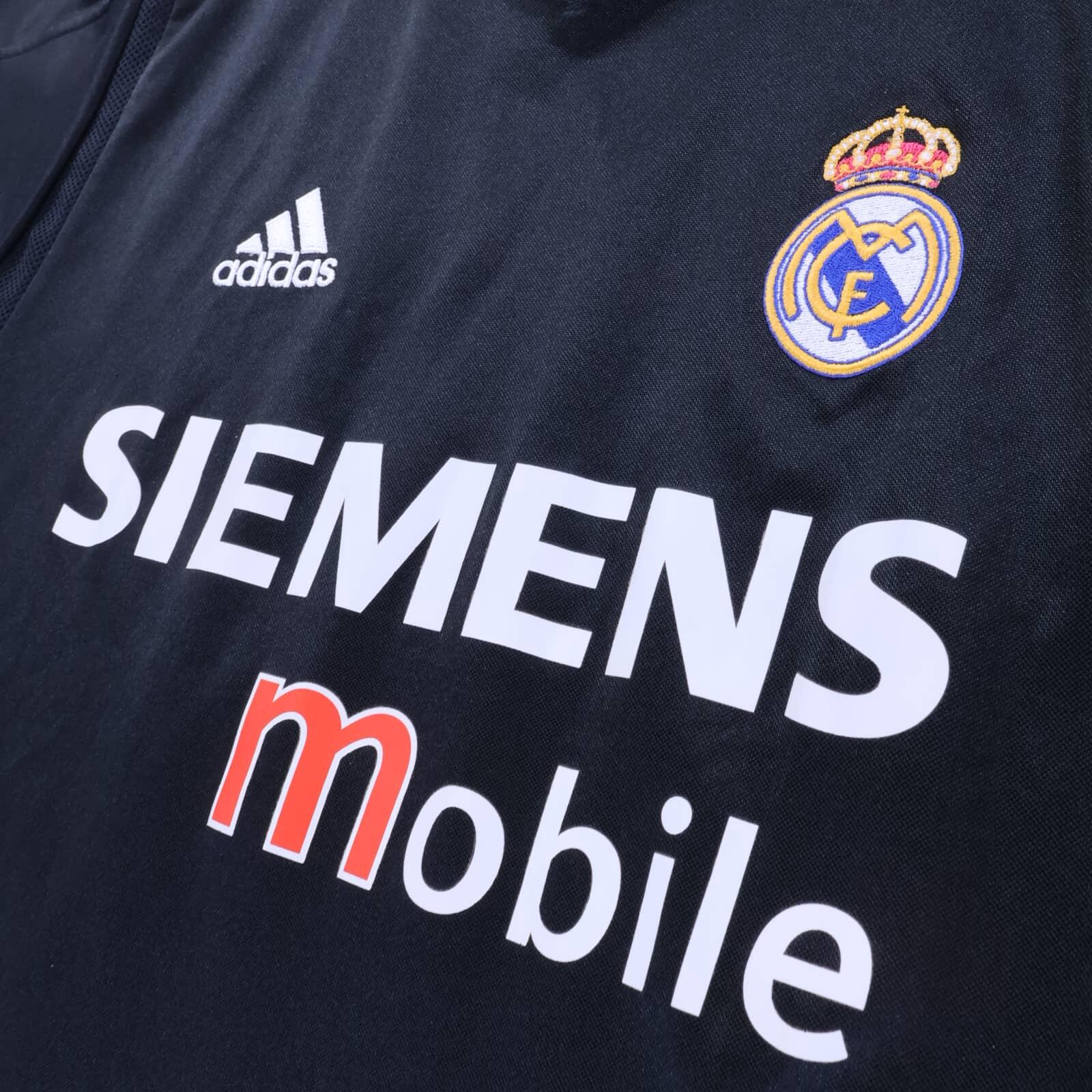 *MINT* Real Madrid Zidane #5 2004/05 Away Shirt - M