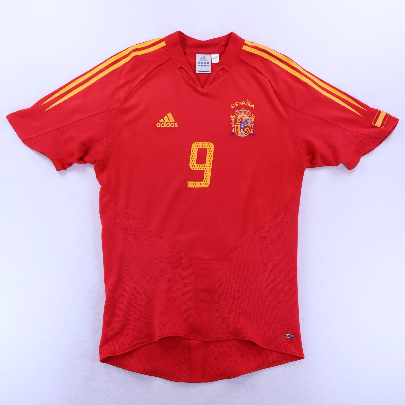 Spain F. Torres #9 2004/06 Home Shirt - M