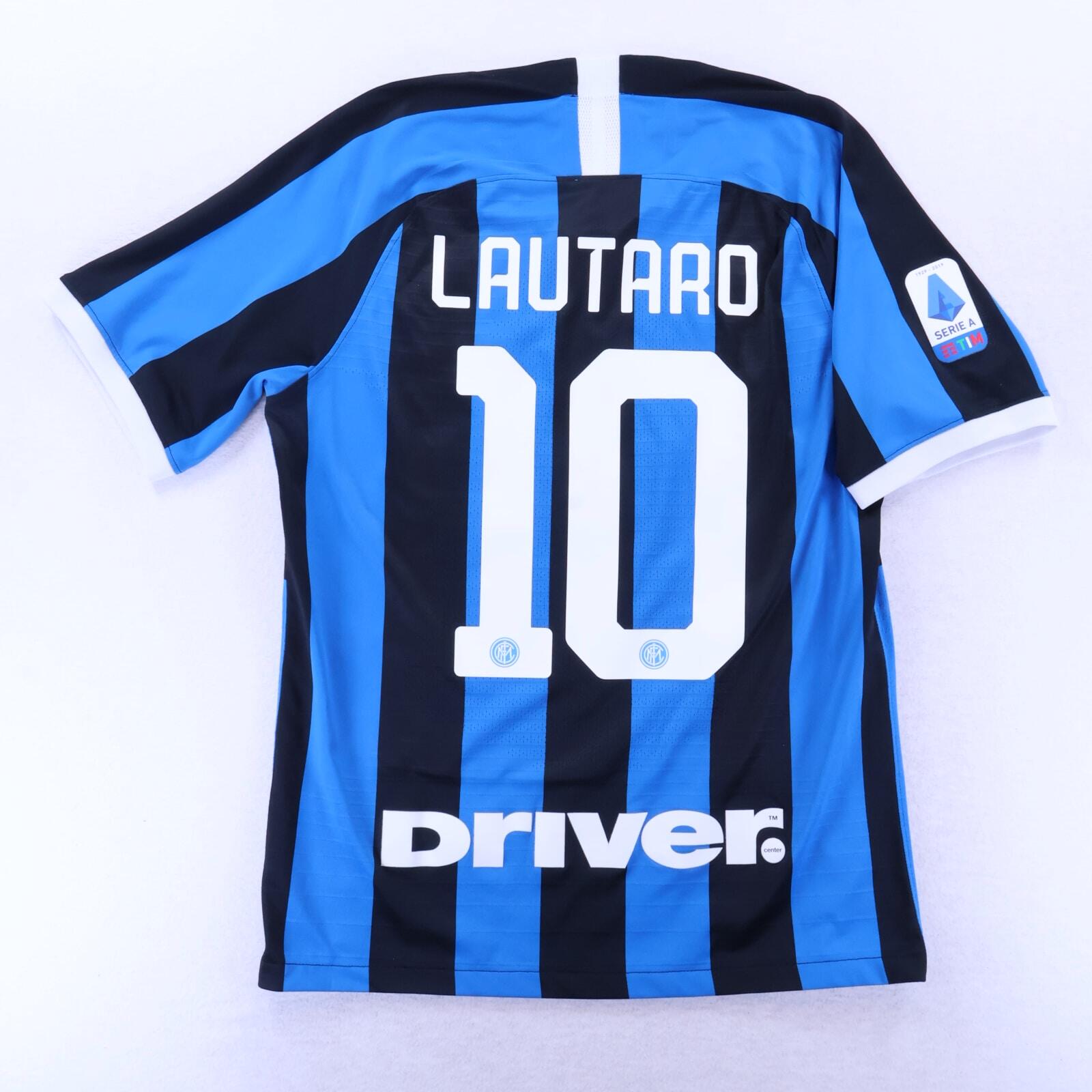 *MINT* Inter Milan Lautaro #10 2019/20 Home Shirt - Player Issue - M
