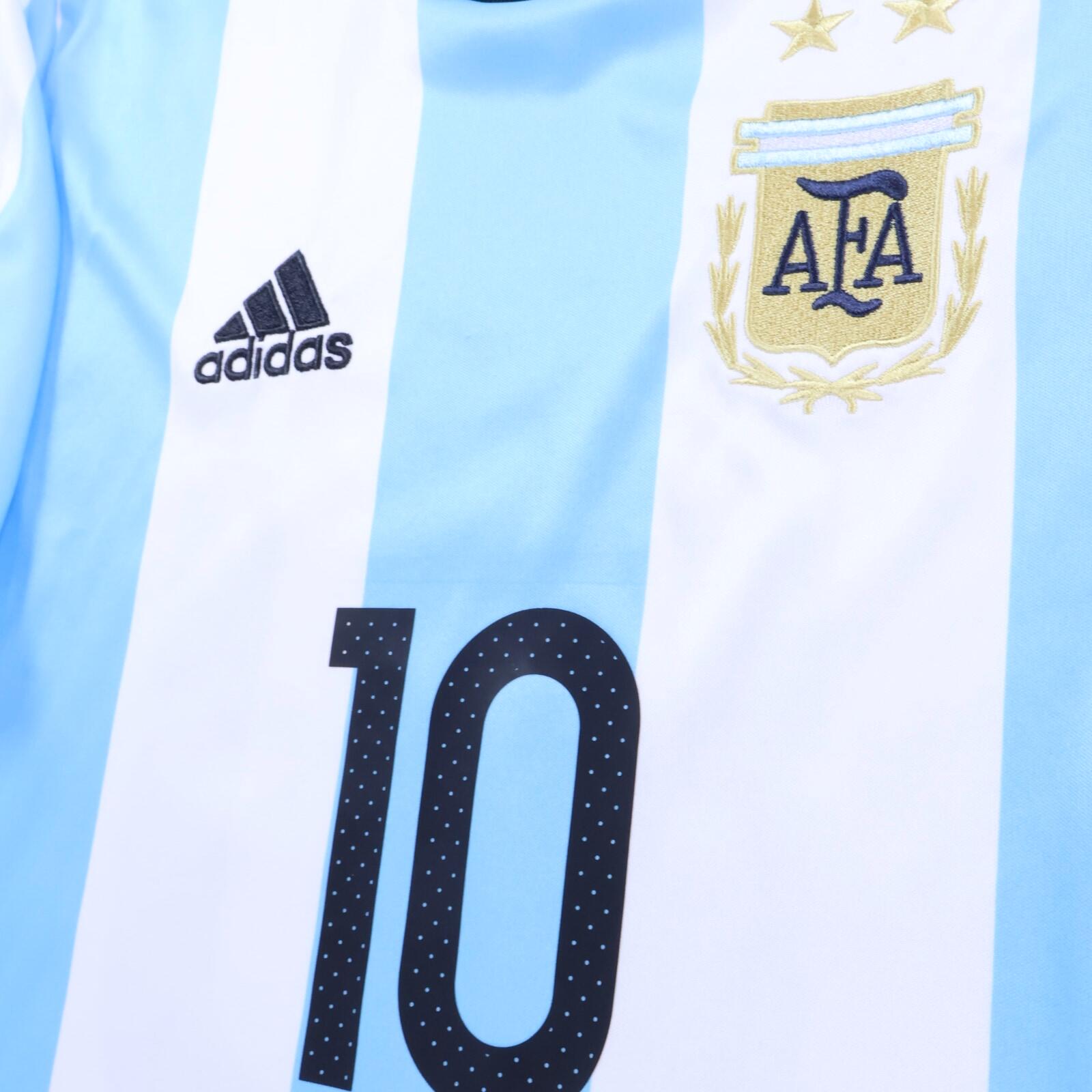 Argentina Messi #10 2022 Home Shirt - L