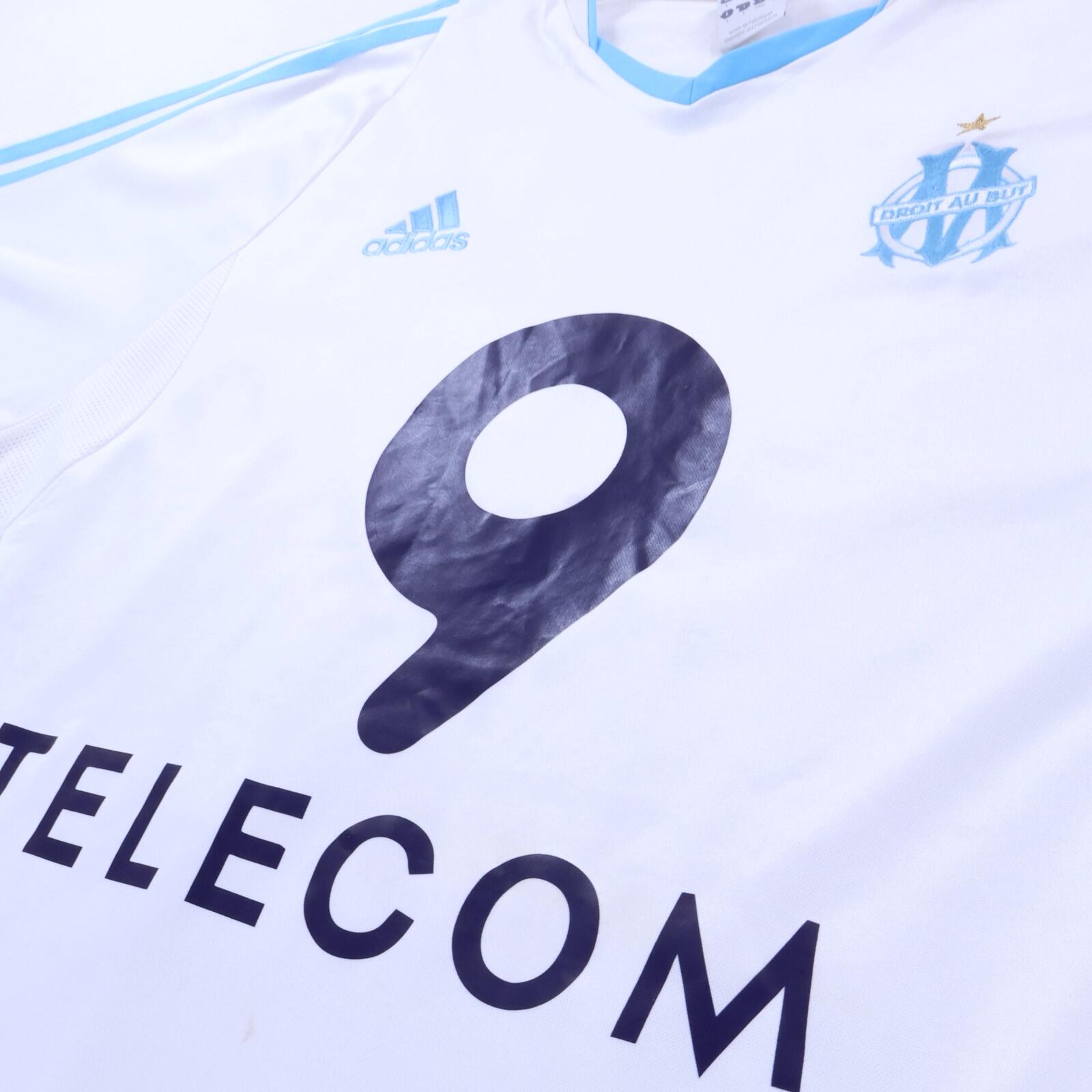 Marseille Drogba #11 2002/03 Home Shirt - L