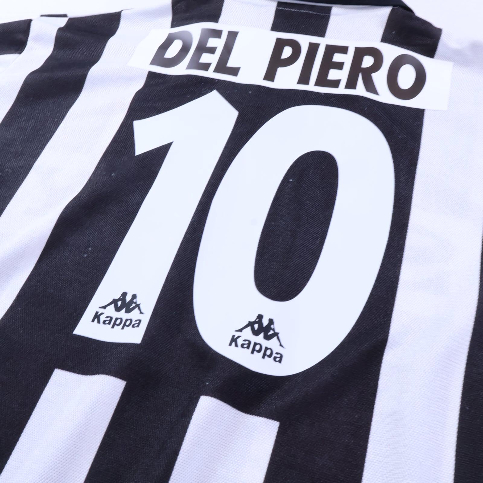 Juventus Del Piero #10 1995/97 Home Shirt - L
