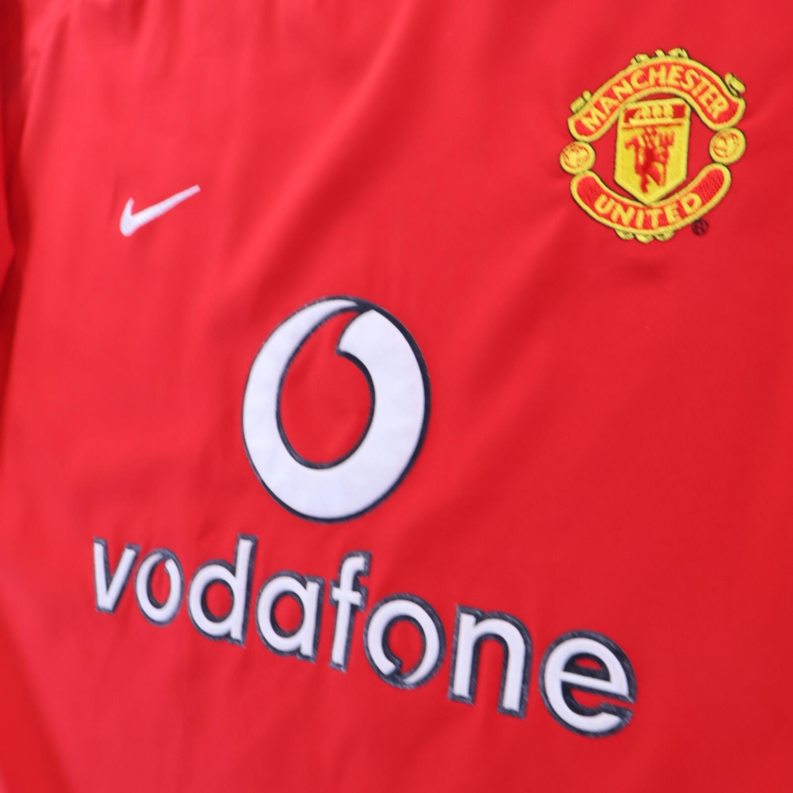 Manchester United Veron #4 2002/04 Home Shirt - XL