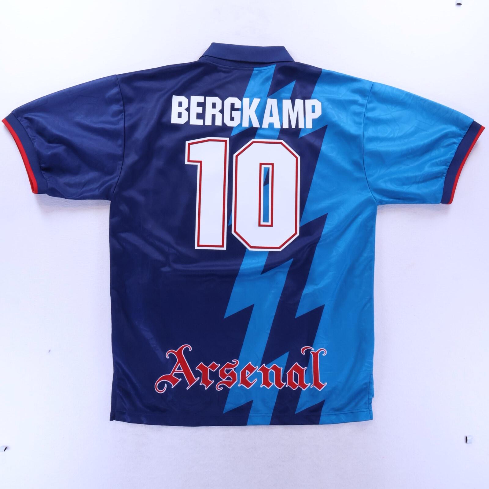 Arsenal Bergkamp #10 1995/96 Away Shirt - XL