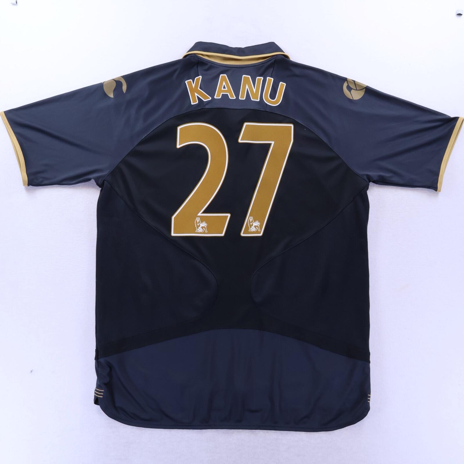 *MINT* Portsmouth F.C Kanu #27 2008/09 Third Shirt - XL