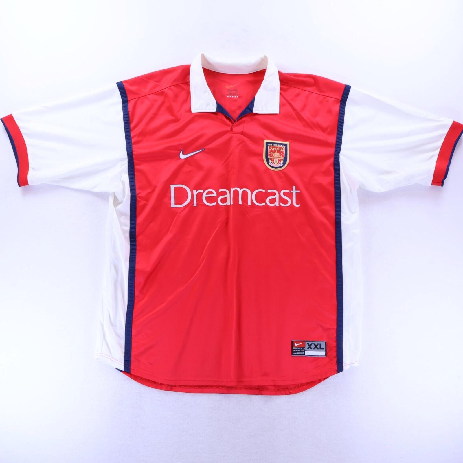 Arsenal Petit #17 1999/00 Home Shirt - 2XL