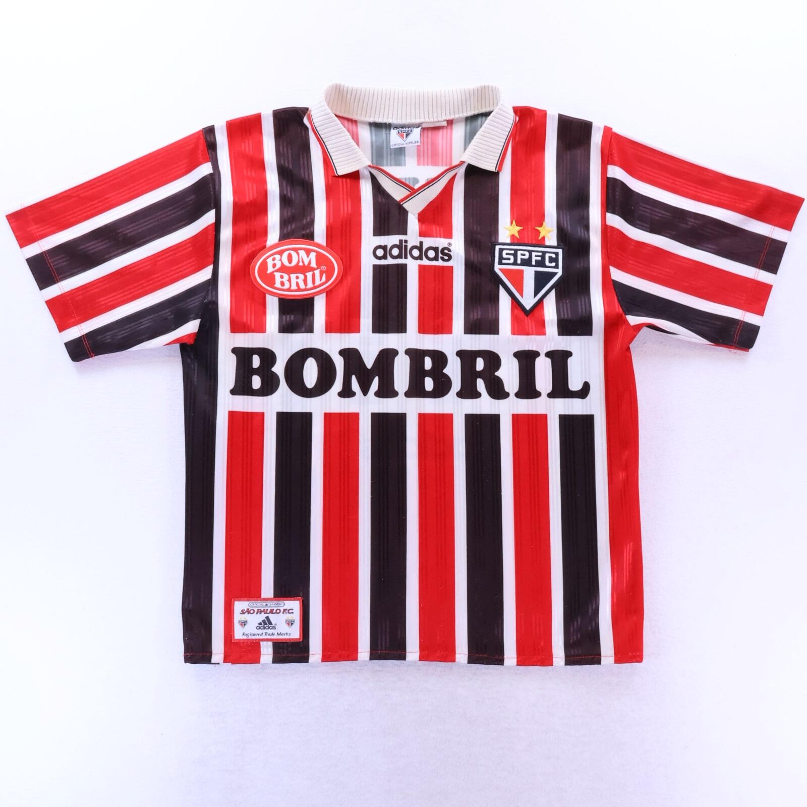 Sao Paulo Fc Denilson #11 1998 Away Pro Shirt - L