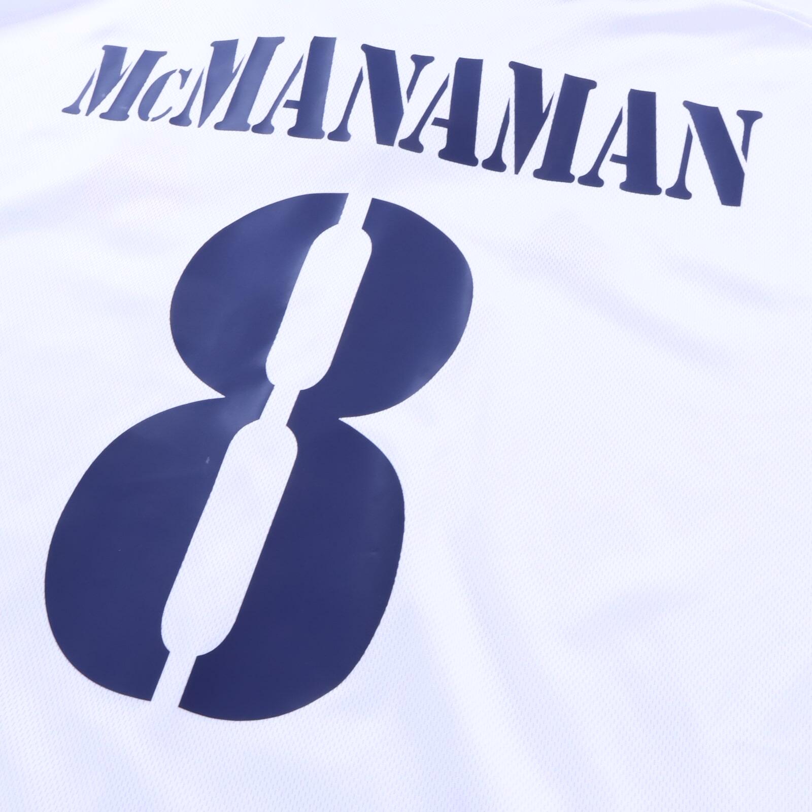 Real Madrid Mcmanaman #8 2001/02 Home Shirt - XL