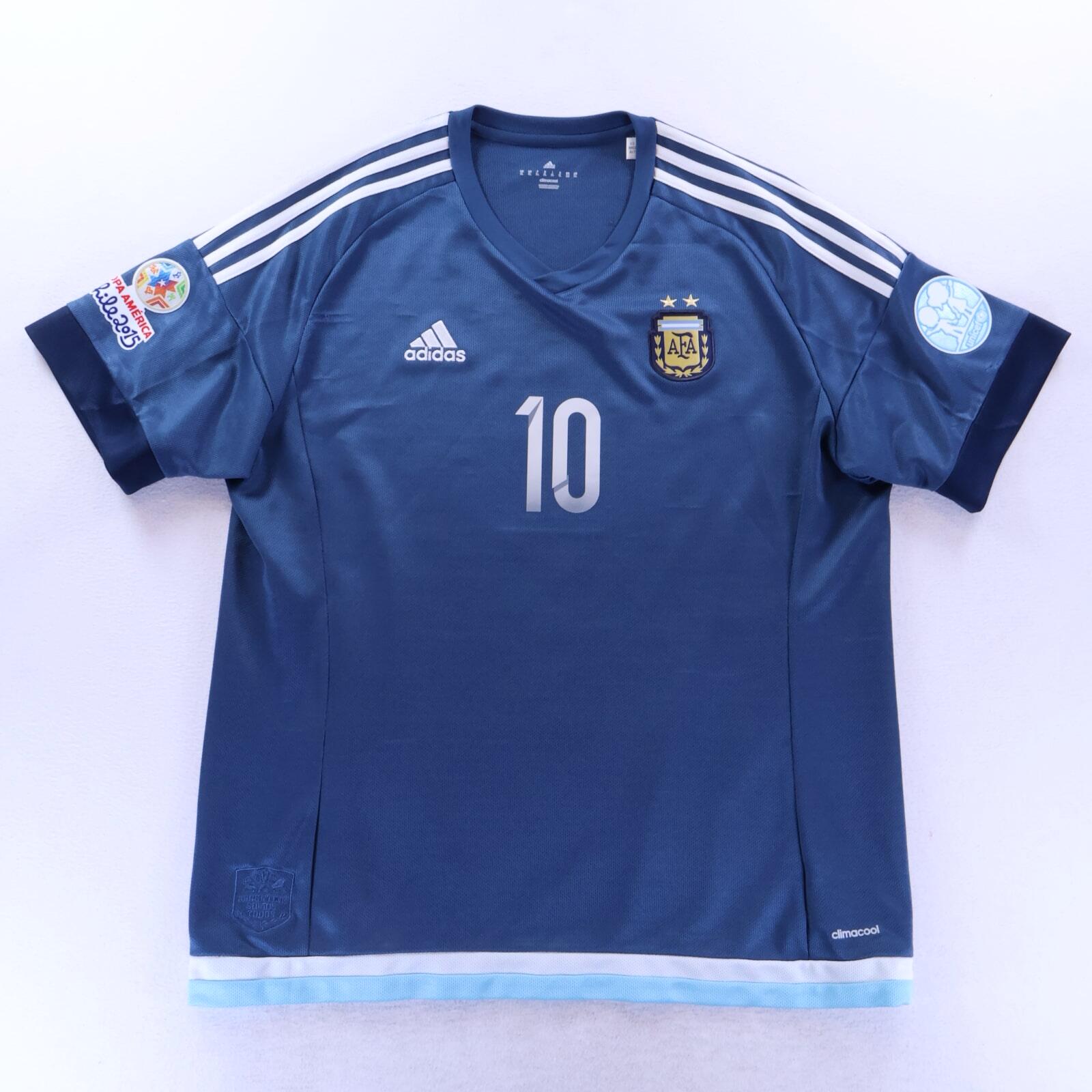 Argentina Messi #10 2015/16 Away Shirt - XL