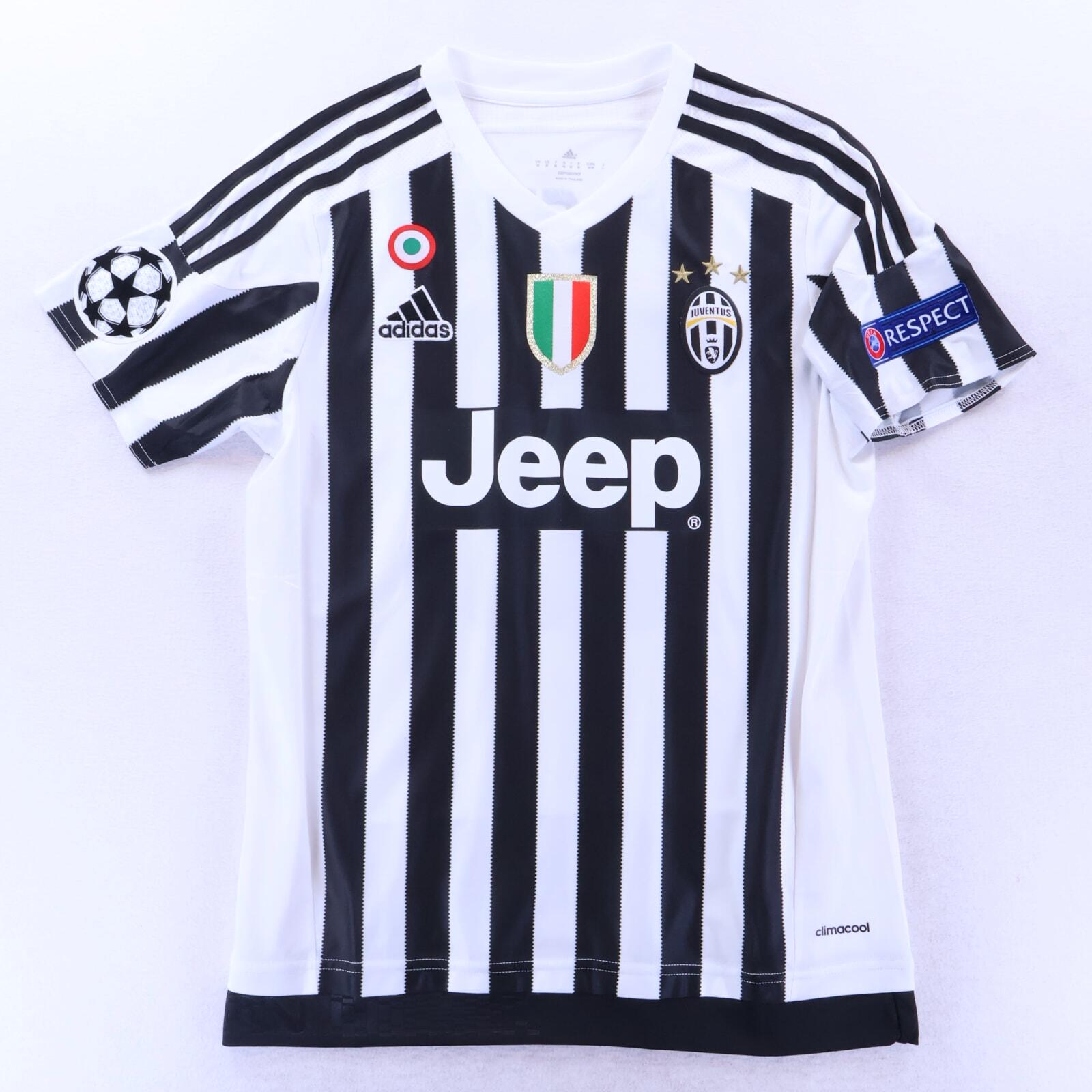 *MINT* Juventus Pogba #10 2015/16 Home Shirt - M