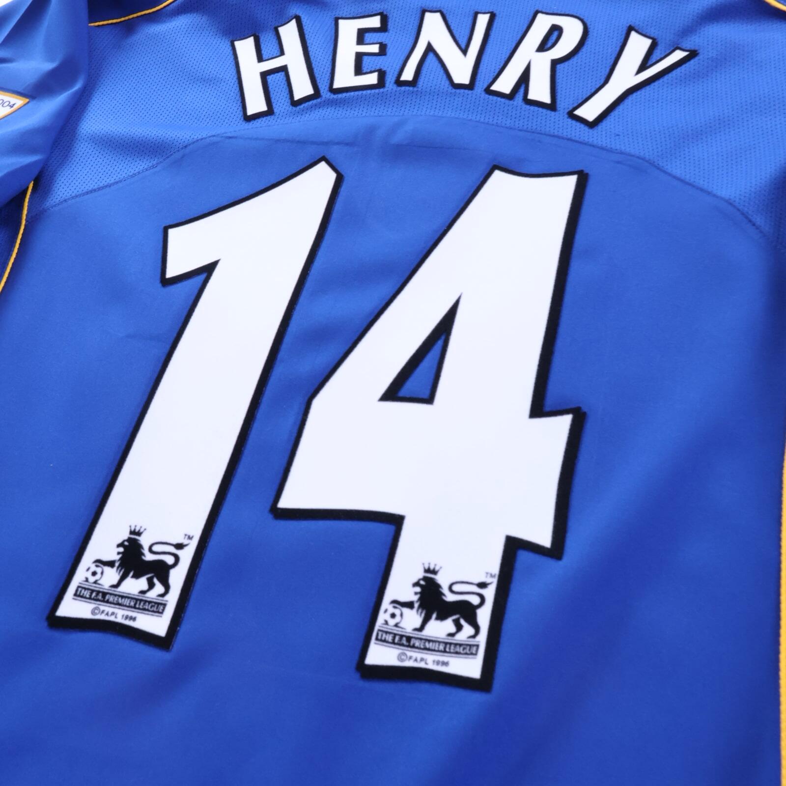 *MINT* Arsenal Henry #14 2004/05 Away Shirt - XL
