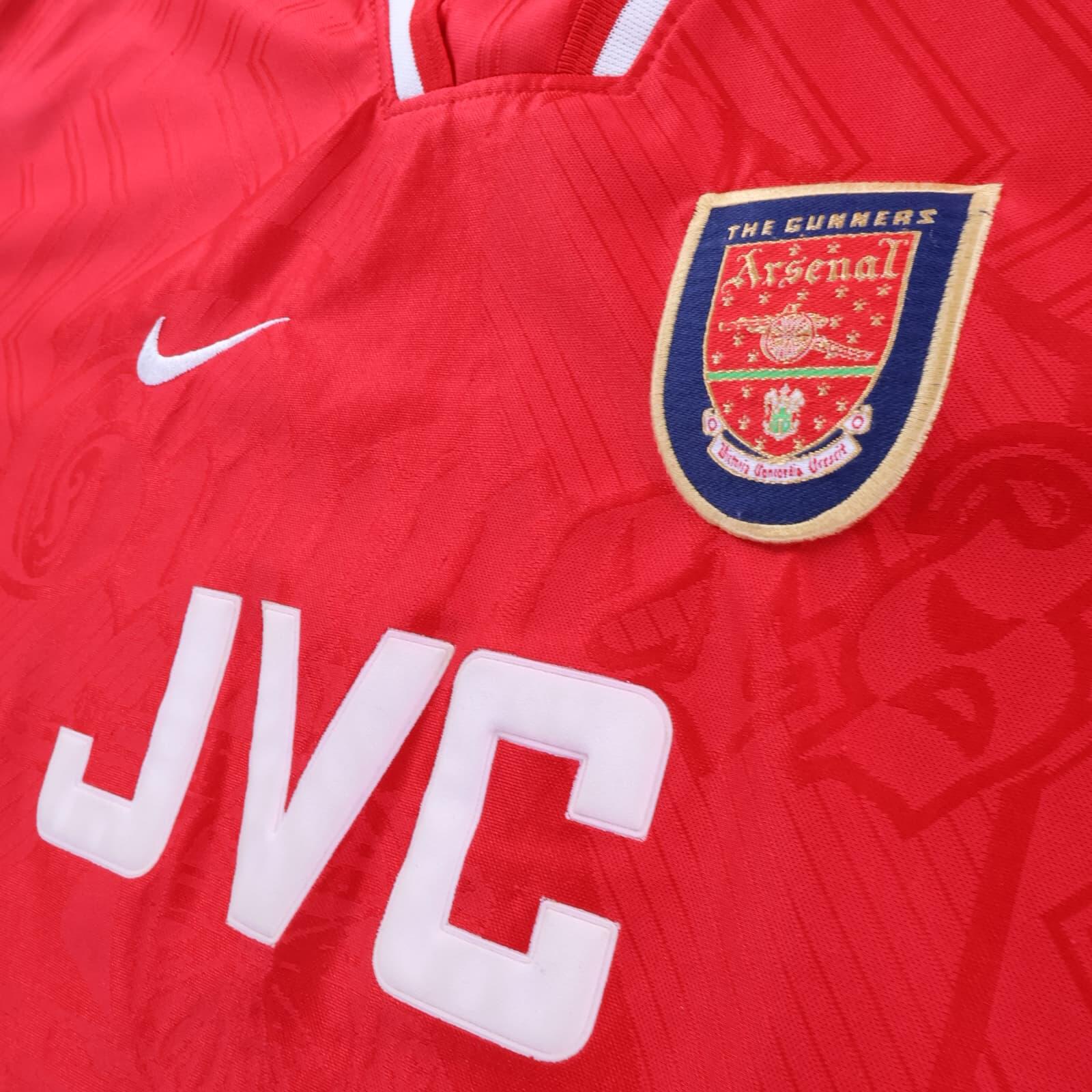 Arsenal Vieira #4 1996/98 Home Shirt - XL