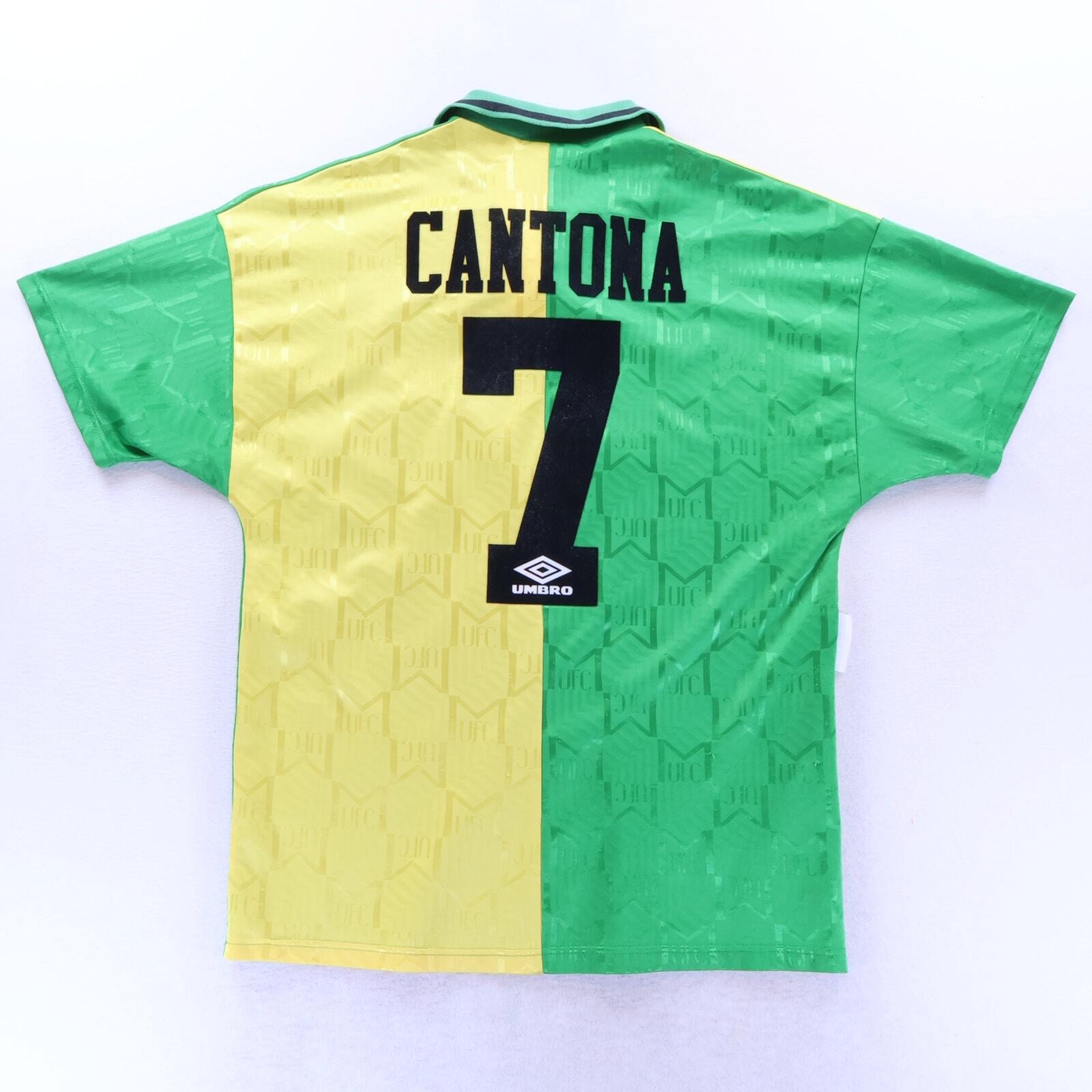 Manchester United Cantona #7 1992/94 Third Shirt - L
