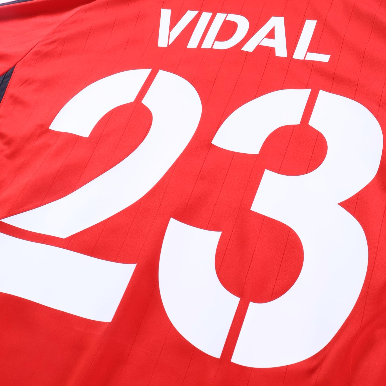 Bayer Leverkusen Vidal #23 2007/08 Home Shirt - L