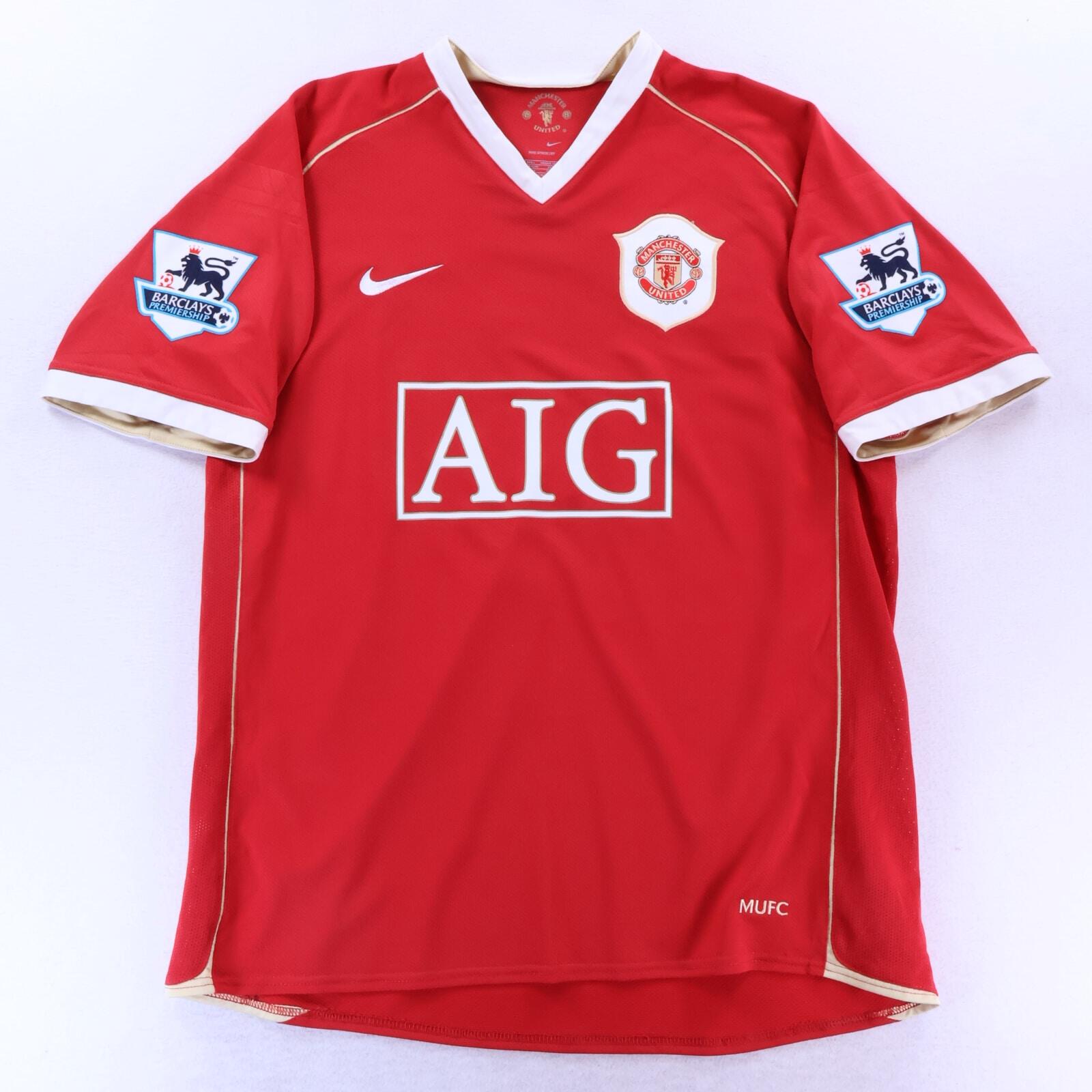 *MINT* Manchester United Ronaldo #7 2006/07 Home Shirt - L