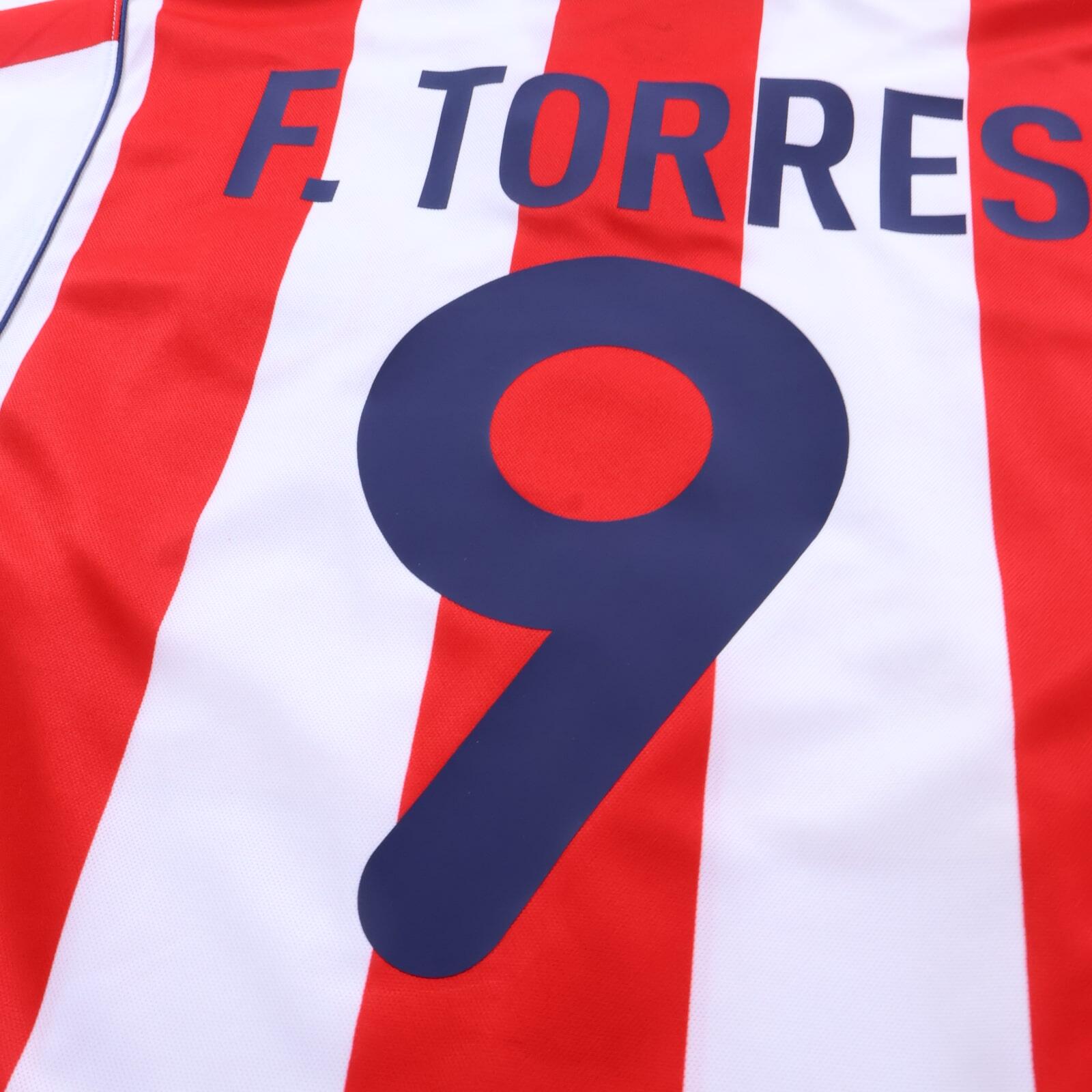 *MINT* Atlético De Madrid F. Torres #9 2001/02 Home Shirt - M