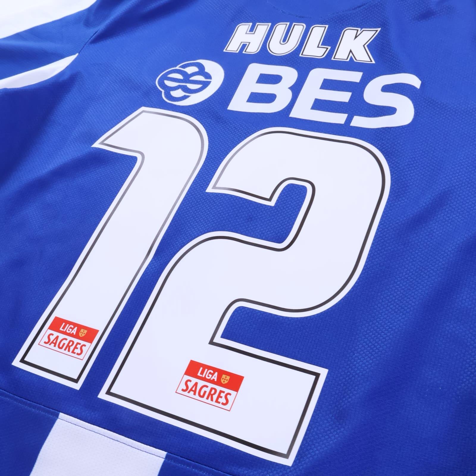 Fc Porto Hulk #12 2008/09 Home Shirt - M