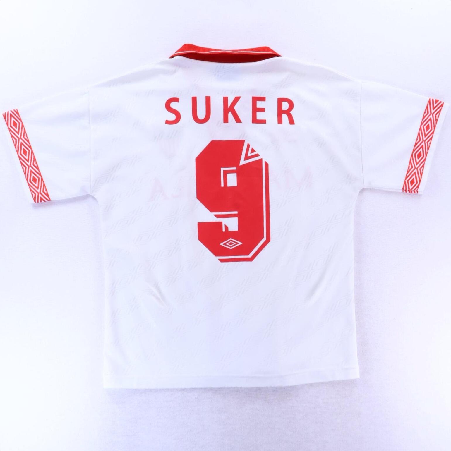 Sevilla Fc Suker #9 1994/95 Home Shirt - M