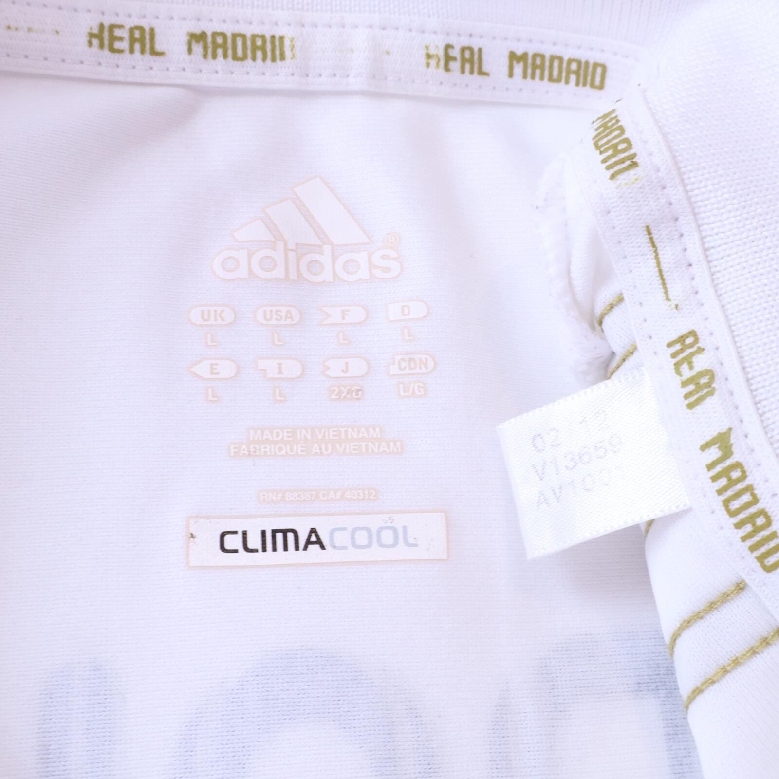 Real Madrid Ronaldo #7 2011/12 Home Shirt - L