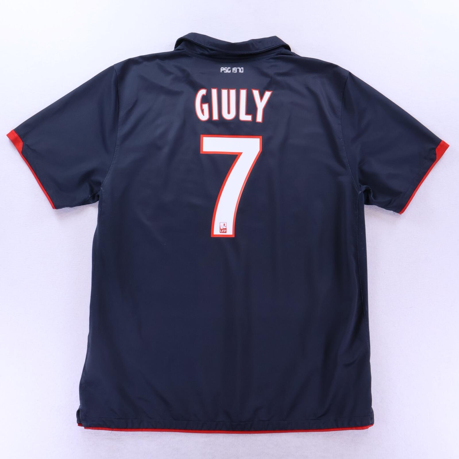 Paris Saint-Germain F.C Giuly #7 2010/11 Home Shirt - XL