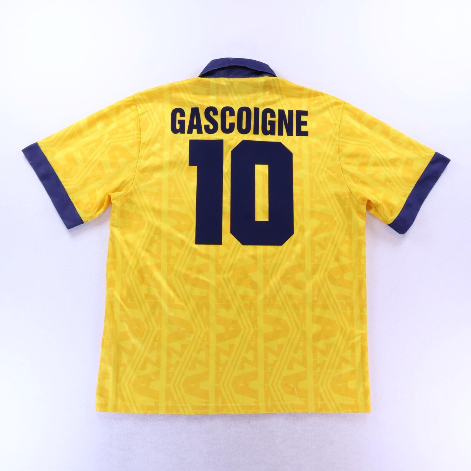 S.S Lazio Gascoigne #10 1992/94 Away Shirt - XL